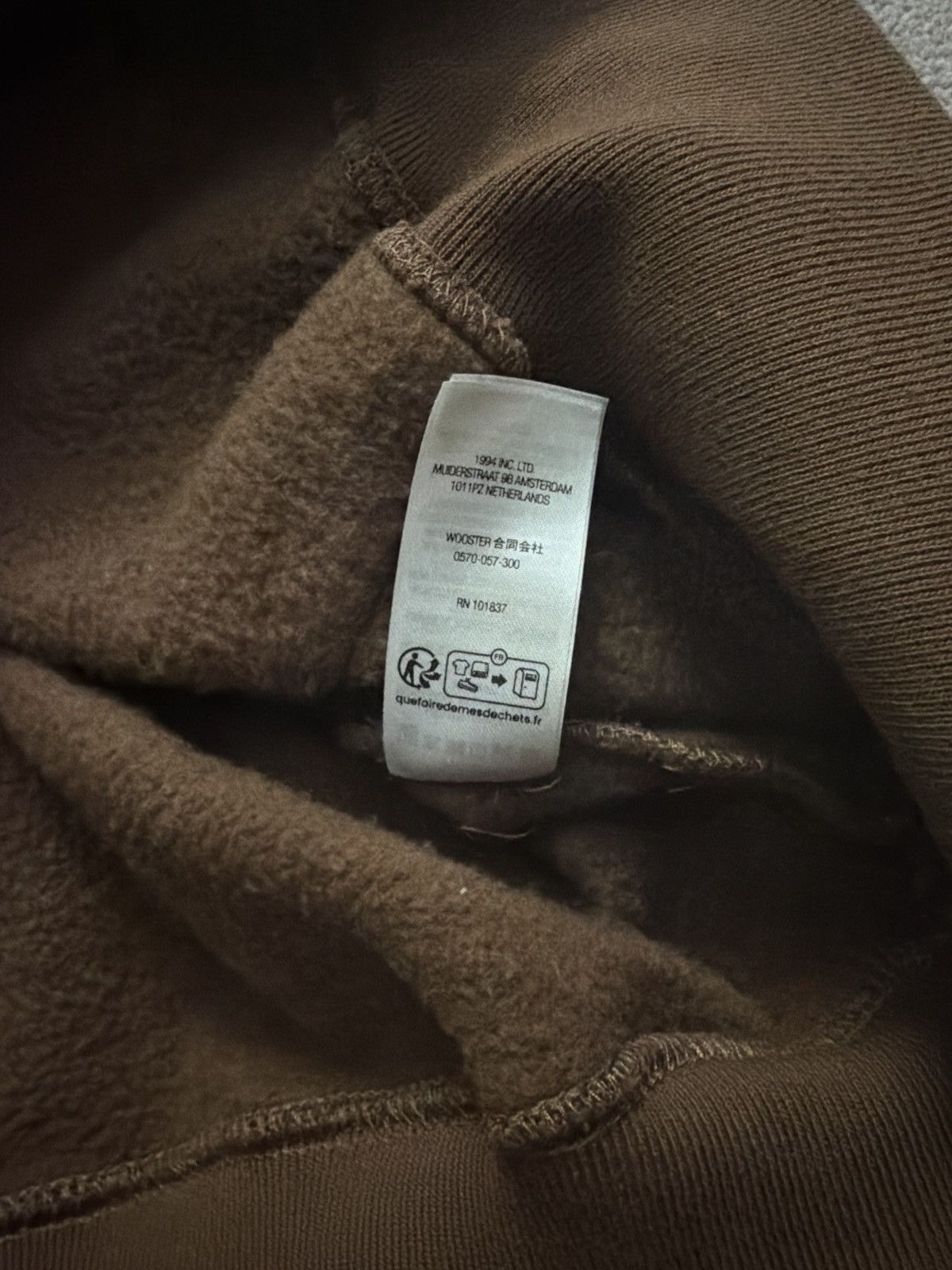 Supreme Brown Supreme Hoodie Size US S / EU 44-46 / 1 - 4 Thumbnail