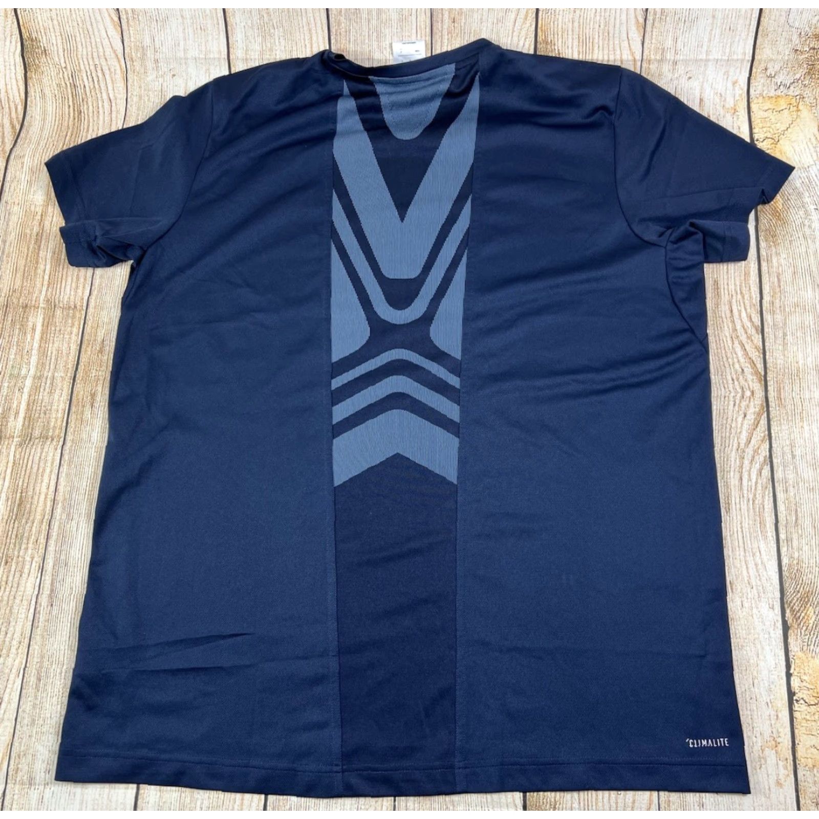 Adidas ADIDAS Mens Blue Freedom To Move Short Sleeve Shirt UPF 25 Climalite Size XL Size US XL / EU 56 / 4 - 2 Thumbnail