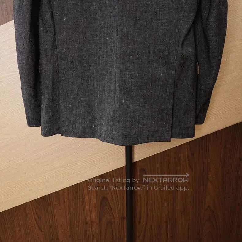 Brunello Cucinelli Brunello Cucinelli Denim Blazer. Size US L / EU 52-54 / 3 - 1 Thumbnail