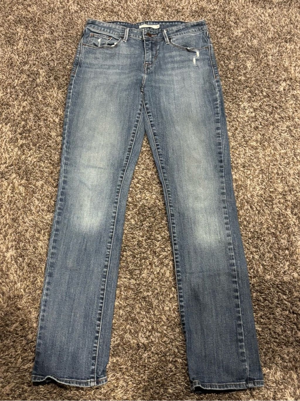 Levi's Levi's Women's Light Blue Mid Rise Skinny Jeans Size 28" / US 6 / IT 42 - 3 Thumbnail
