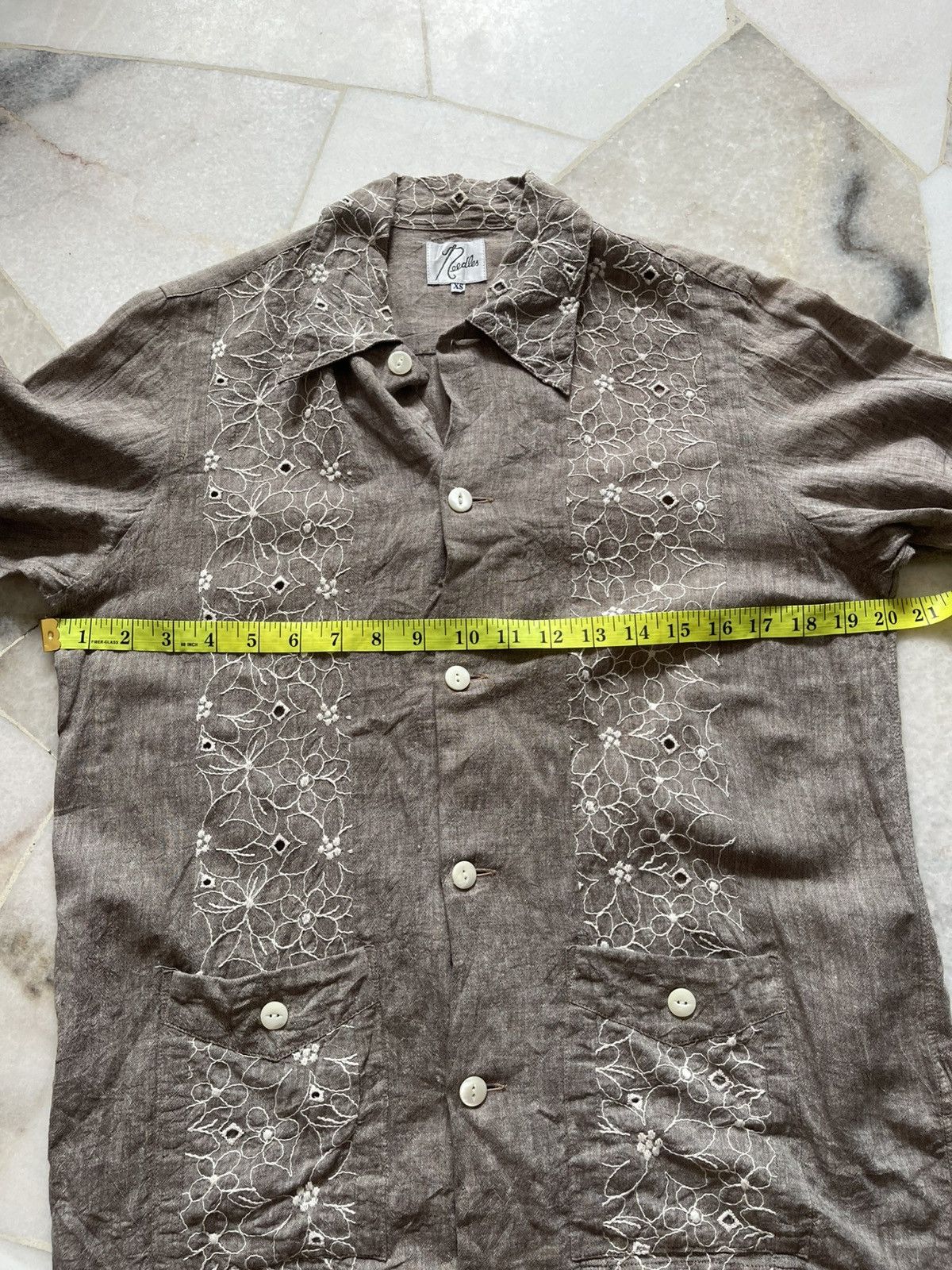 Needles Needless Flower embroidered Button Up Size US S / EU 44-46 / 1 - 13 Thumbnail