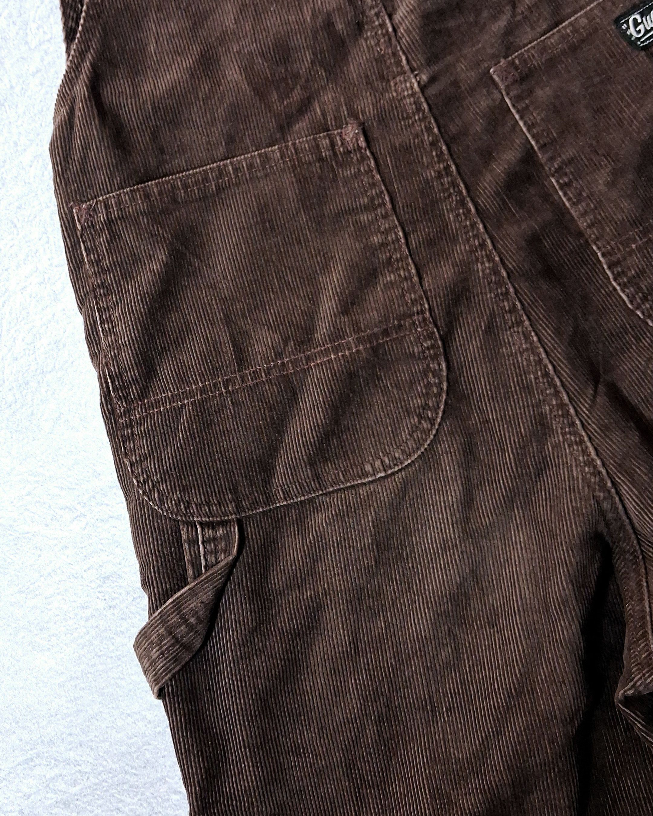 Guess GUESS CARPENTER CORDUROY DECK OVERALL MADE IN USA Size US 32 / EU 48 - 12 Thumbnail