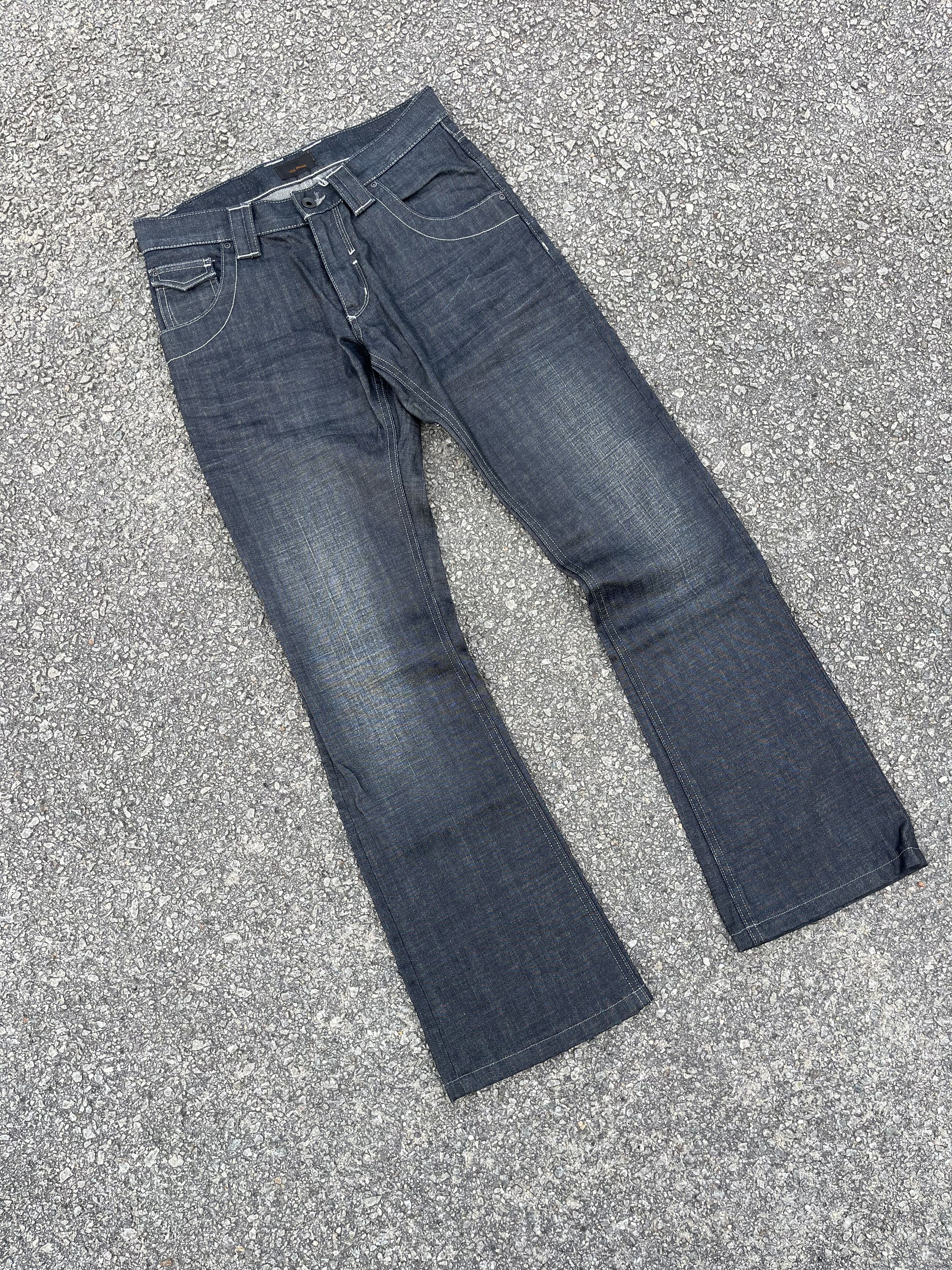 Issey Miyake SS10 Flared Cosmic Mirror Wax Whiskers Travis Scott Style Size US 30 / EU 46 - 2 Thumbnail