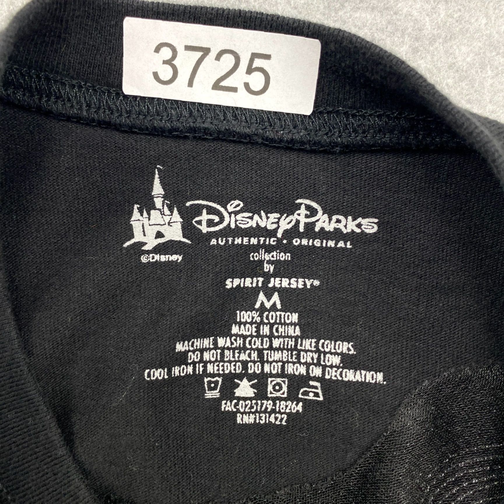 Disney VINTAGE Disney Parks Authentic Walt Disney World Sequin Mickey Mouse Spirit Jersey Shirt Mens M Black Size US M / EU 48-50 / 2 - 7 Thumbnail