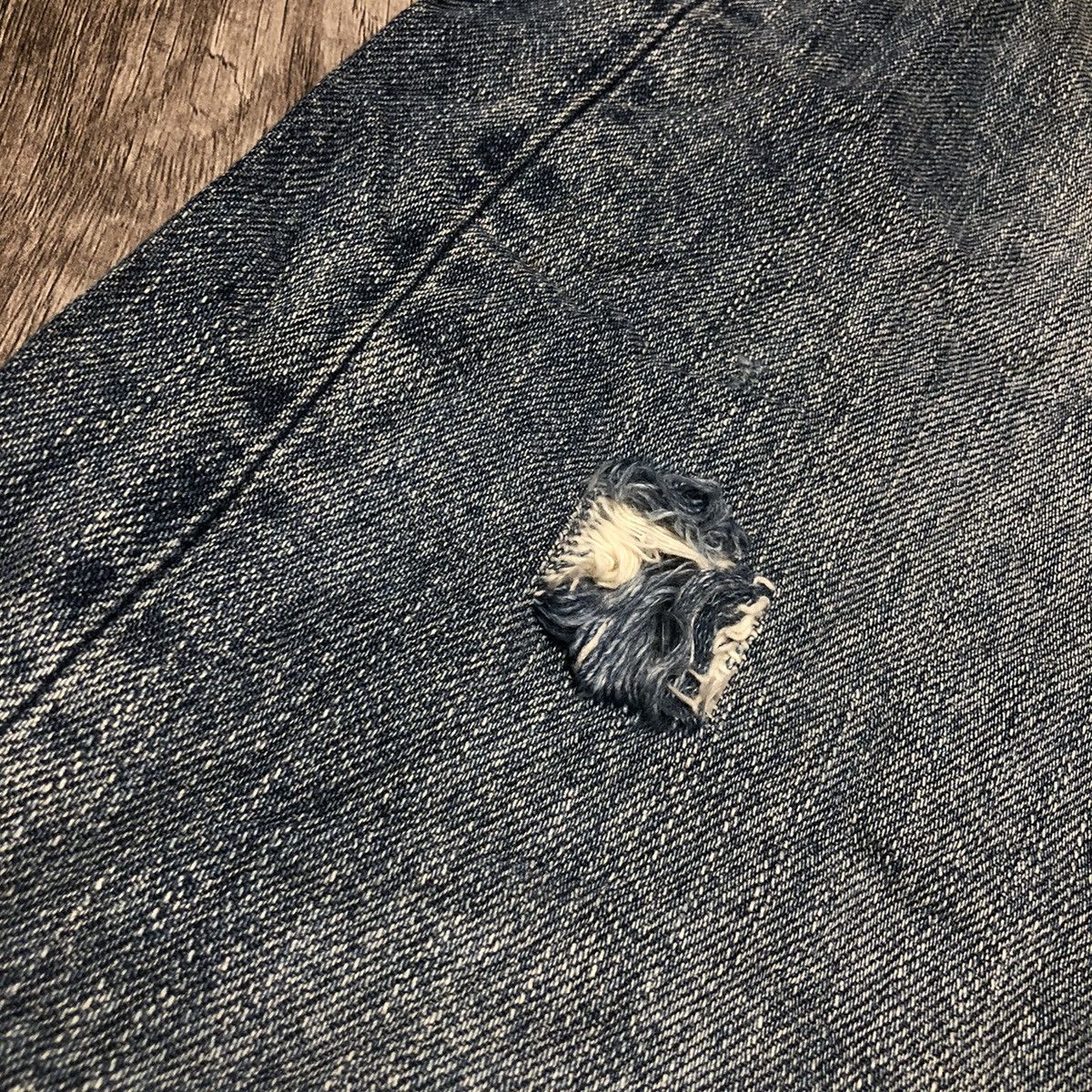Edwin × Vintage Vintage Edwin XU-S Distressed Denim Size US 30 / EU 46 - 16 Thumbnail