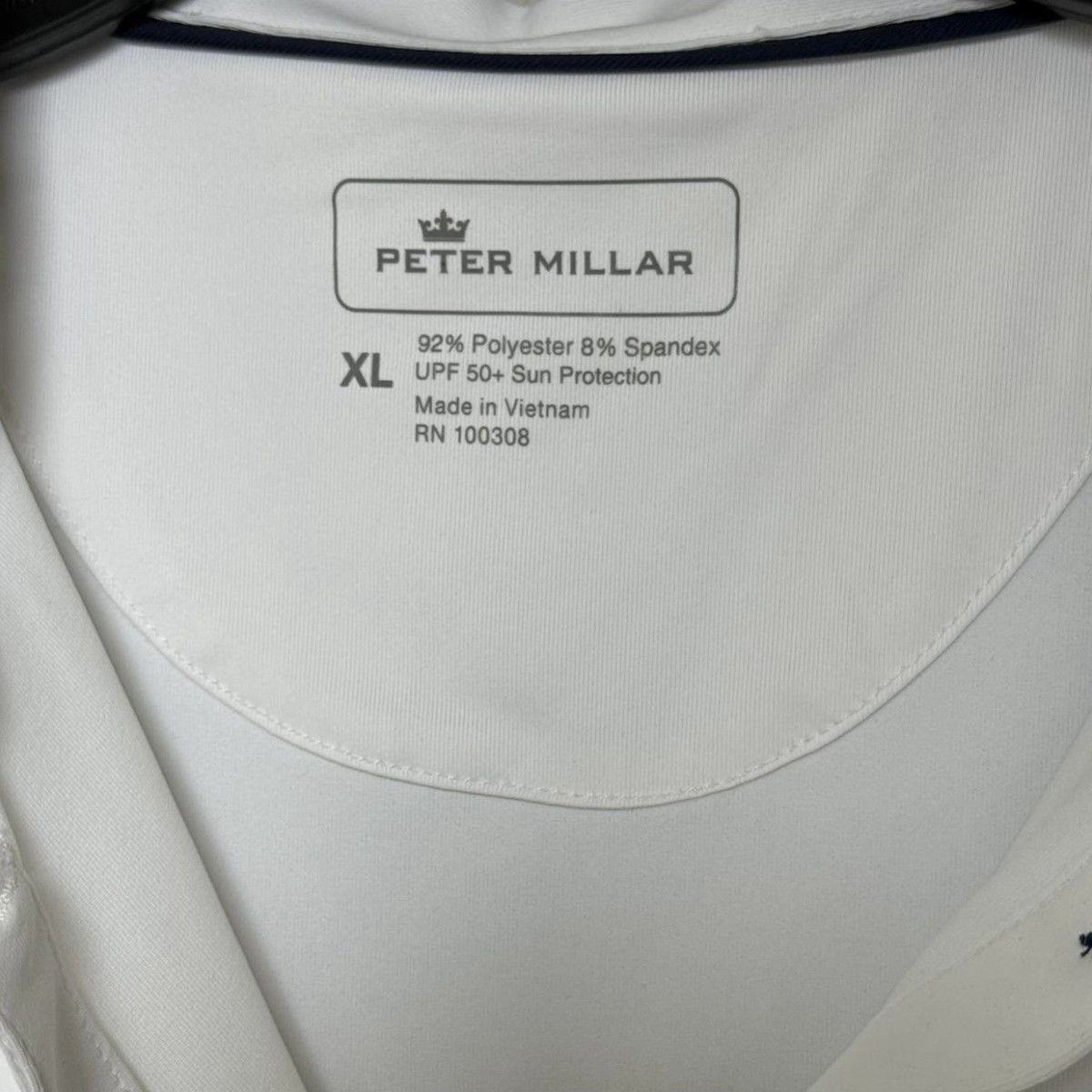 Peter Millar Peter Millar Women’s XL Golf Polo Shirt UPF 50+ Meiomi Wine Size XL / US 12-14 / IT 48-50 - 3 Thumbnail