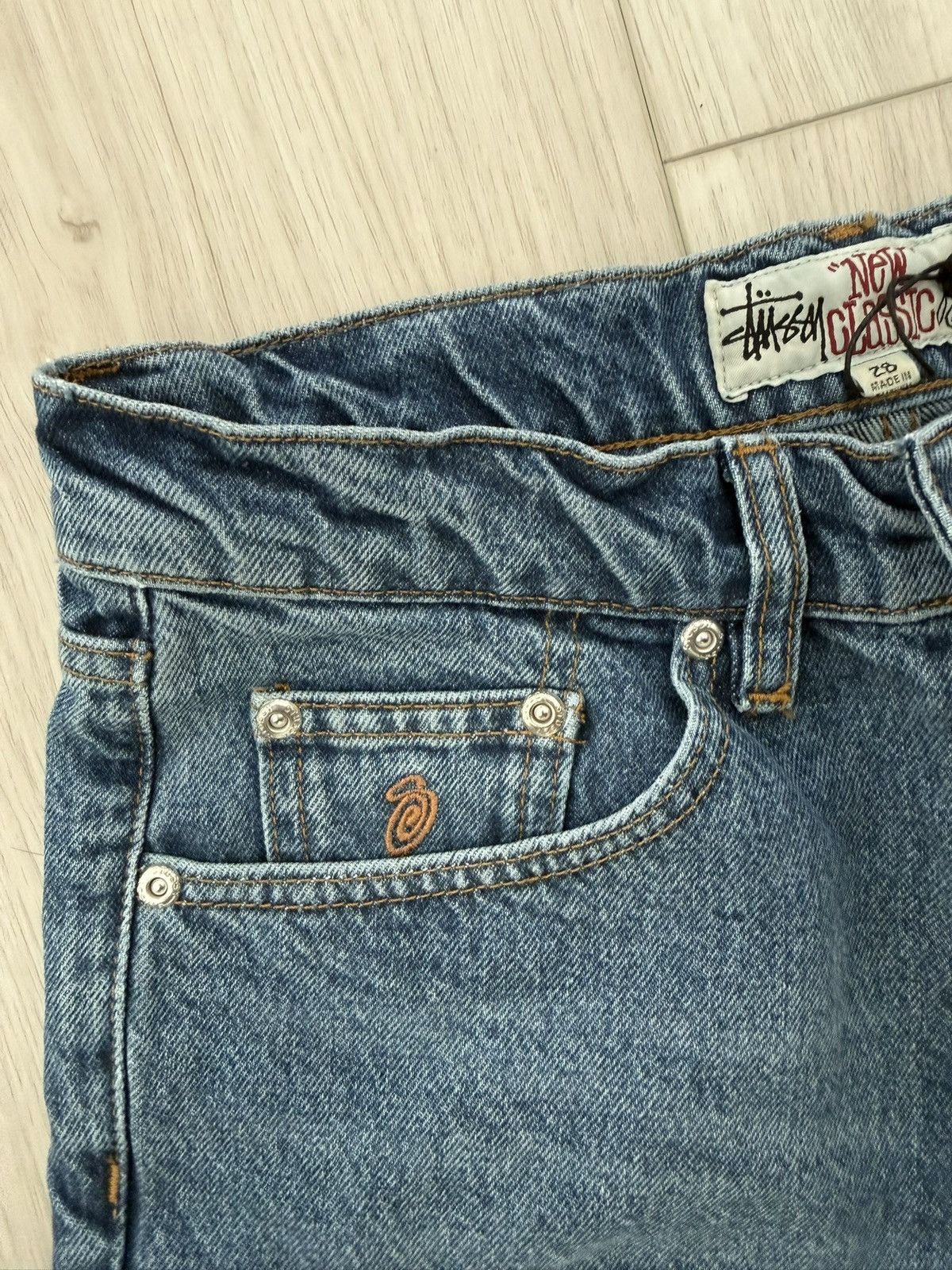 Stussy New Classic Jean Denim Size US 28 / EU 44 - 4 Thumbnail
