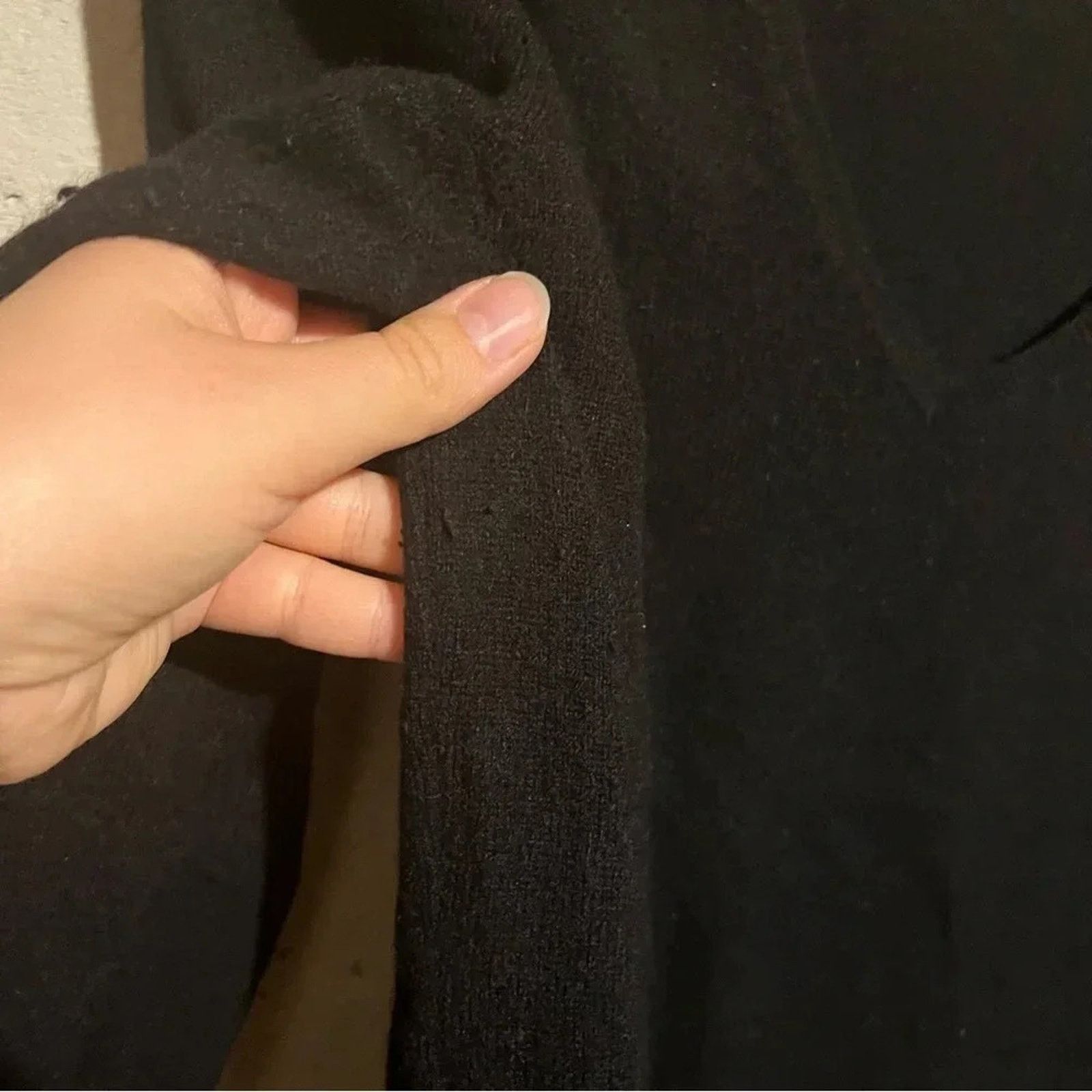 Charter Club Charter Club Cashmere Black Long Sleeve Sweater Medium Size M / US 6-8 / IT 42-44 - 2 Thumbnail