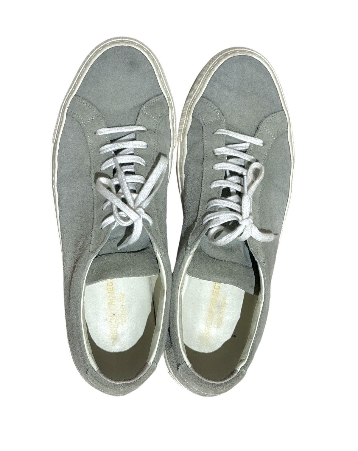 Common Projects Common Projects Green Contrast Achilles Sneakers Size US 9 / EU 42 - 4 Thumbnail