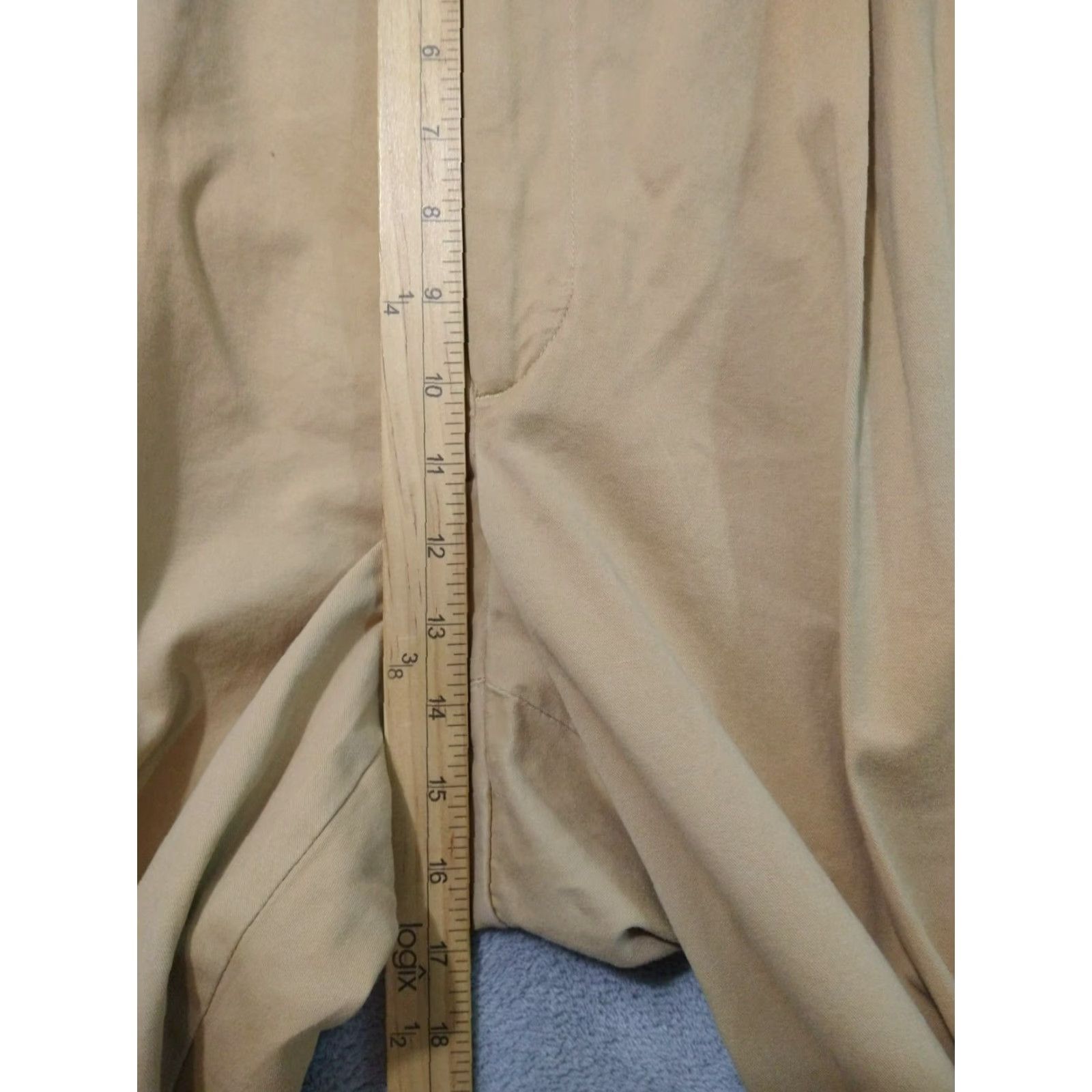 Bills Khakis Bills Khakis Pants Mens 44 x 24 Beige Chino Pleated Twill Cotton Lot of 2 Pants Mens Regular Beige 44in Inseam 24in Vintage No Size US 44 / EU 60 - 4 Thumbnail
