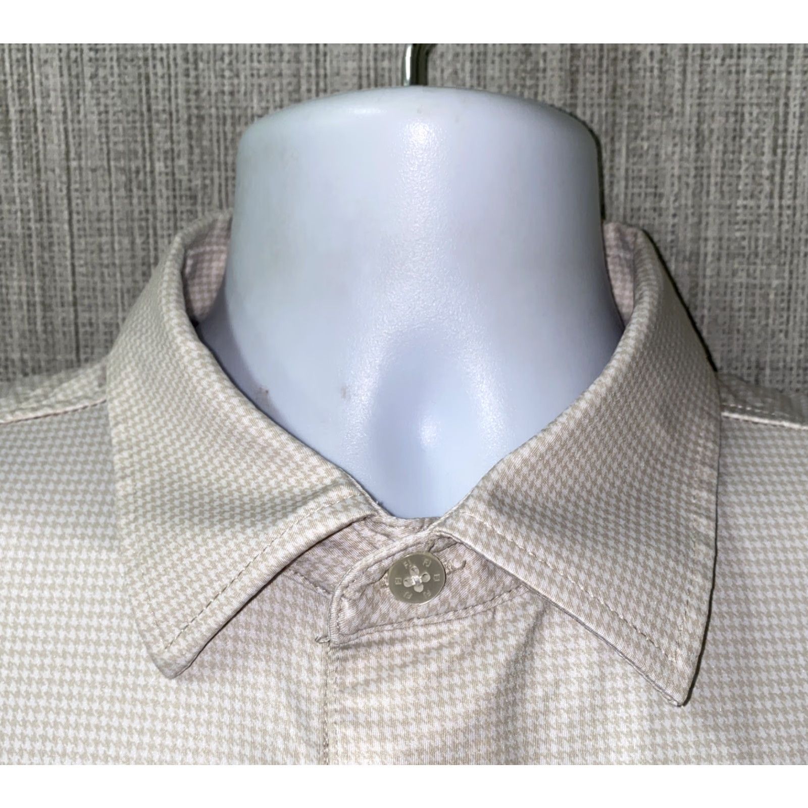 Footjoy FootJoy Polo Shirt Men XL Beige Short Sleeve Golf Polo Shirt Size US XL / EU 56 / 4 - 3 Thumbnail