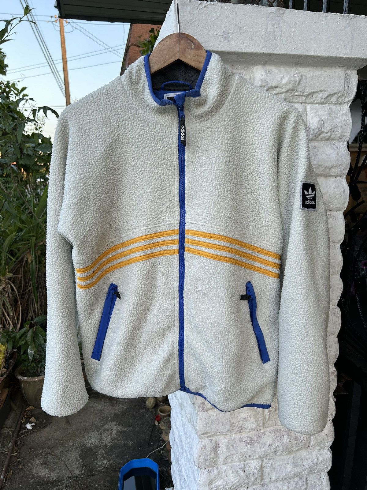 Adidas ADIDAS SHERPA FULL ZIPPER Size US M / EU 48-50 / 2 - 2 Thumbnail