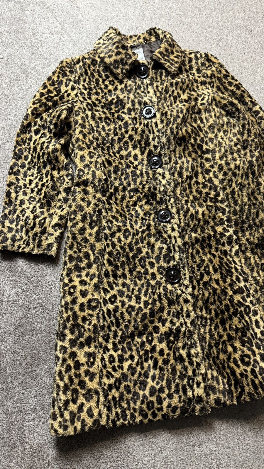Hysteric Glamour Vintage Leopard Overcoat Jacket IfSixWasNine cdg PPFM Style Size L / US 10 / IT 46 - 2 Thumbnail