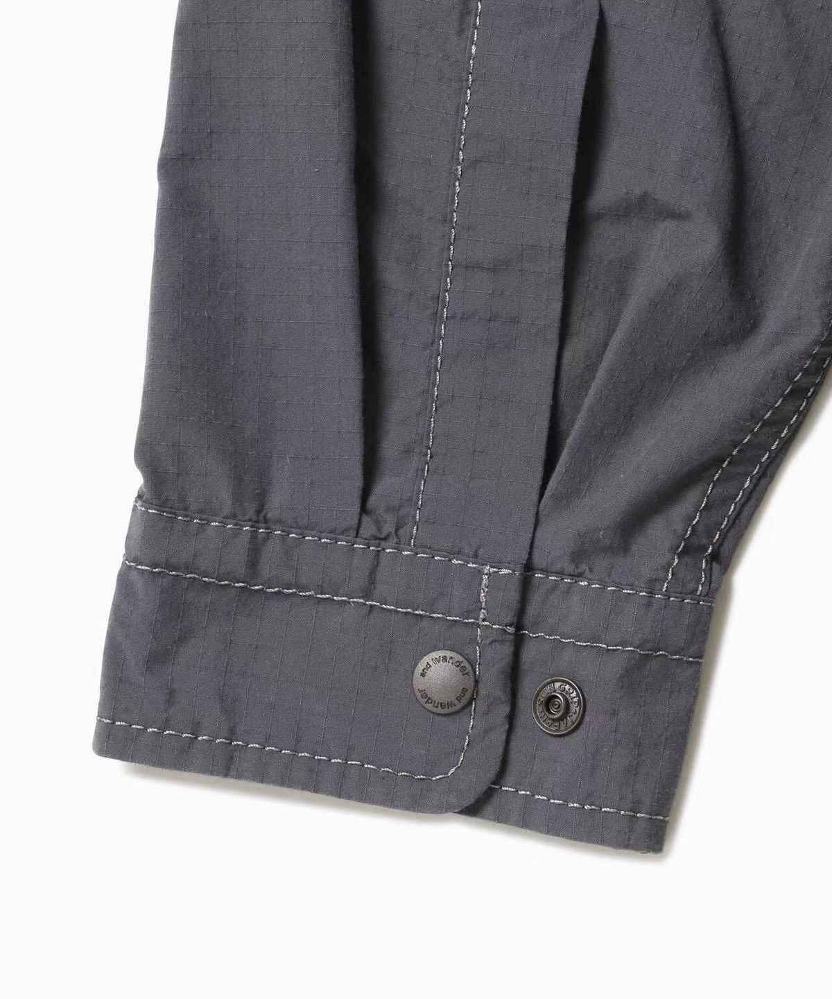 And Wander 2026SS CORDURA Cotton Rip Shirt Jacket Ｑ22 Size US M / EU 48-50 / 2 - 7 Thumbnail