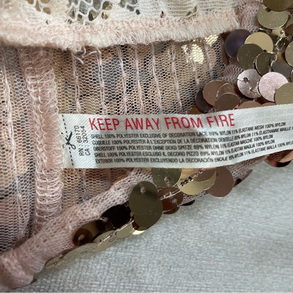 Free People New Free People Gold Main Character Bodysuit Size M Size M / US 6-8 / IT 42-44 - 9 Thumbnail