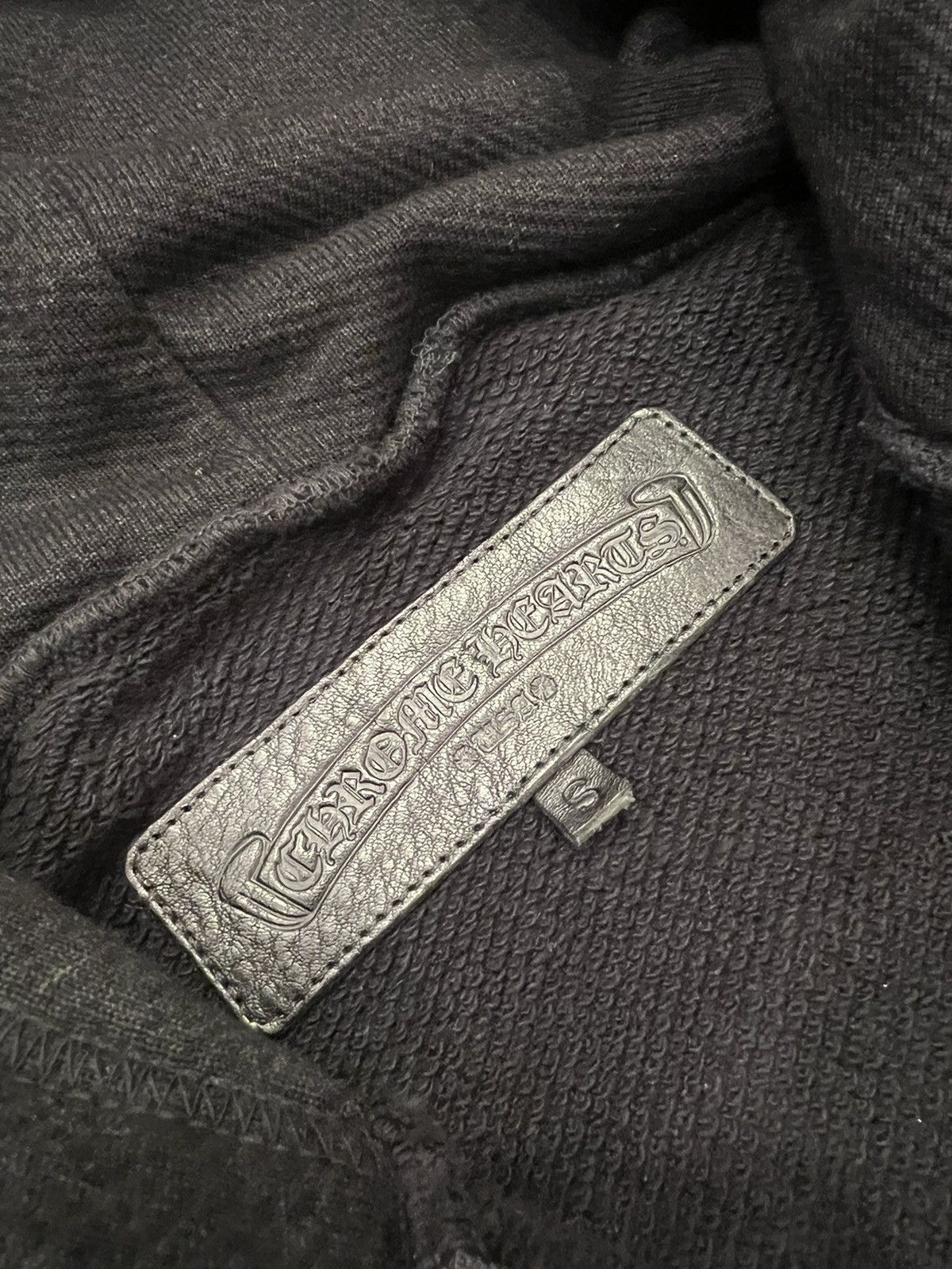 Chrome Hearts Chrome Hearts Leather Horseshoe Patch Zip Hoodie Size US S / EU 44-46 / 1 - 6 Thumbnail