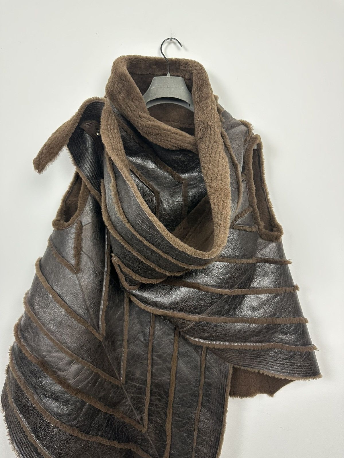 Rick Owens FW23 ‘LUXOR’ Reversible Shearling Gleam Vest Size US L / EU 52-54 / 3 - 2 Thumbnail