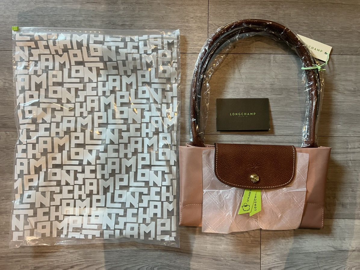 Longchamp LE PLIAGE ORIGINAL L TOTE BAG Pink Tea - Recycled Canvas Size ONE SIZE - 4 Thumbnail