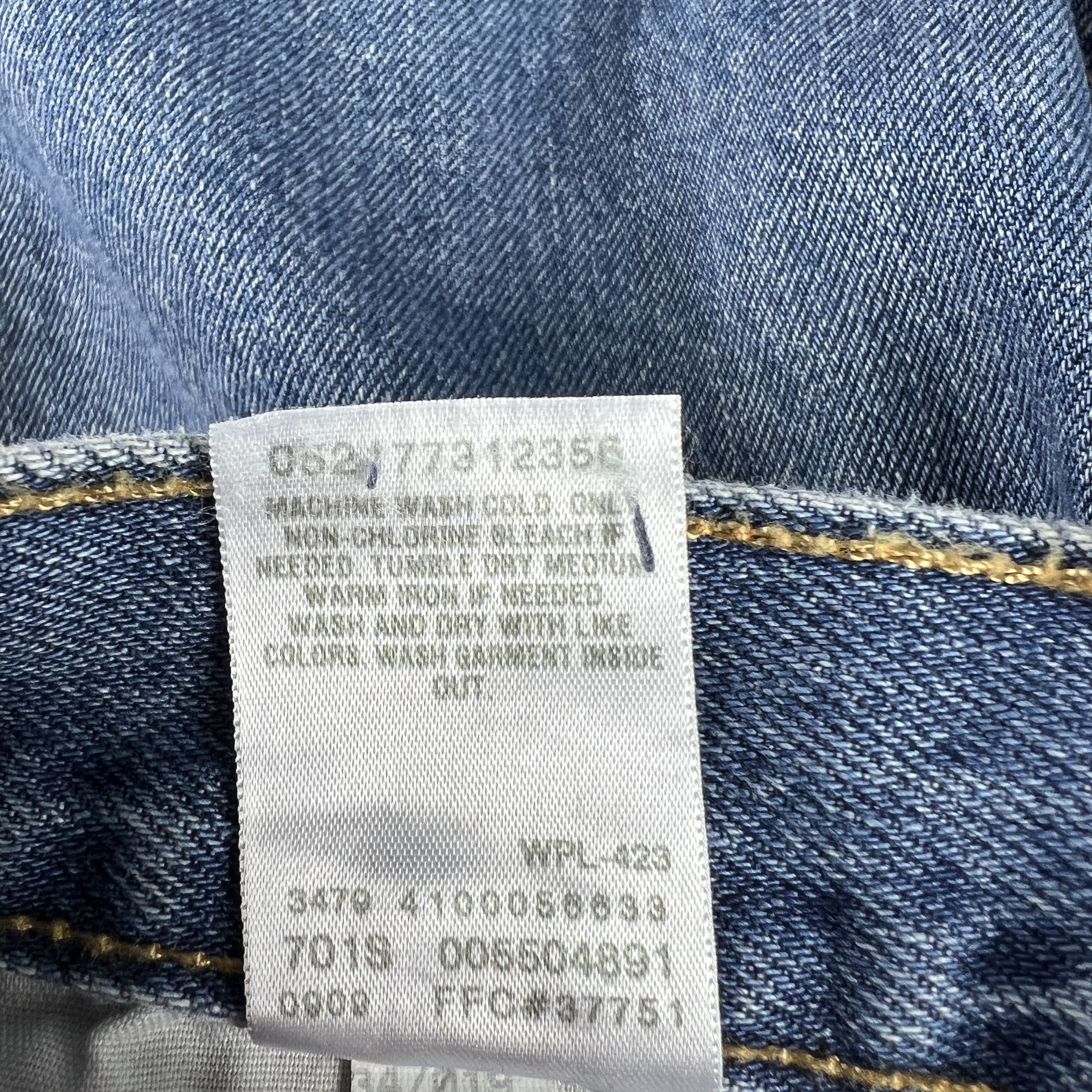 Levi's × Vintage Y2K Levi's Jeans 550 Relaxed Blue Faded Cotton Denim Size US 34 / EU 50 - 9 Thumbnail