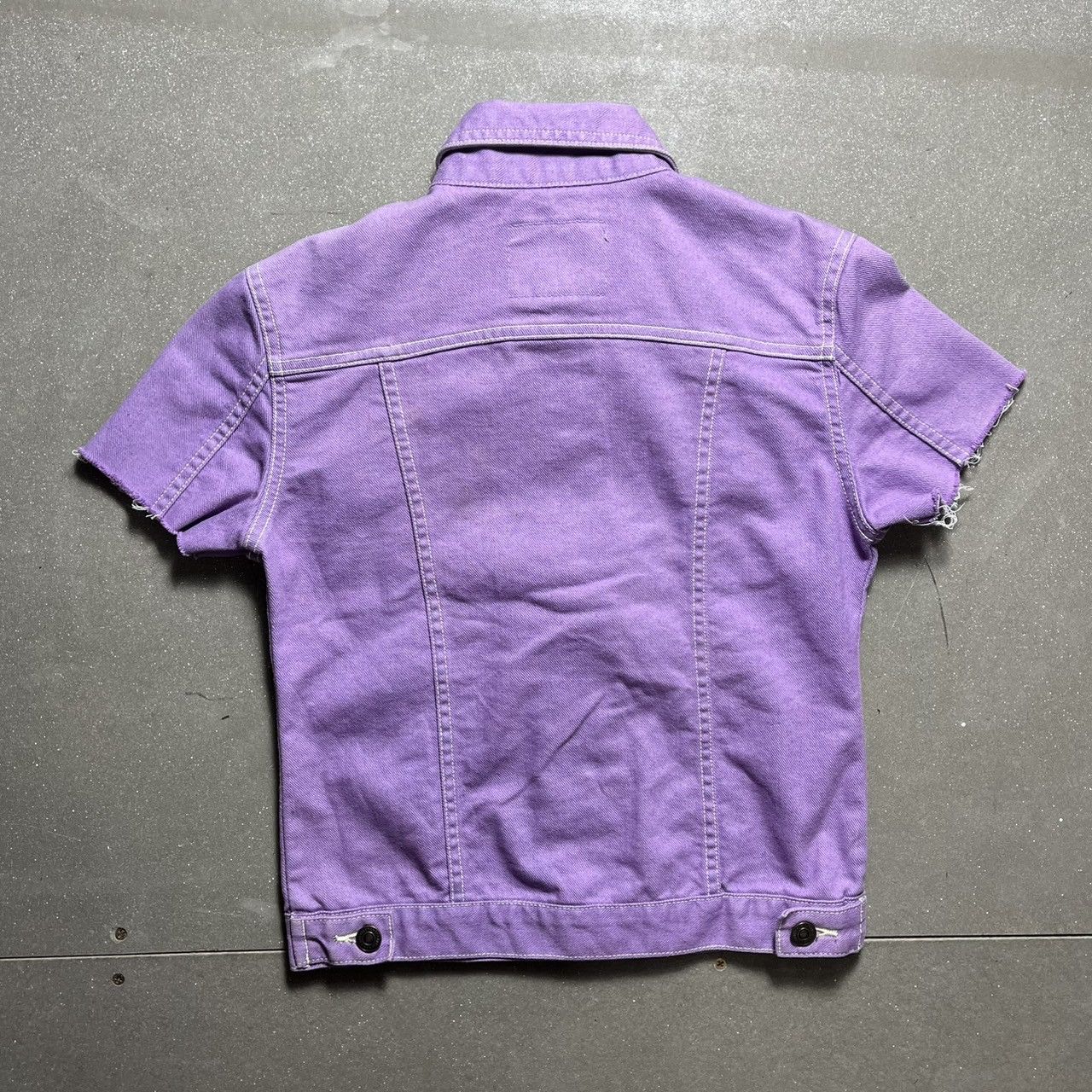 Japanese Brand Cocolulu Japanese Brand Purple Denim Jacket Size M / US 6-8 / IT 42-44 - 9 Thumbnail