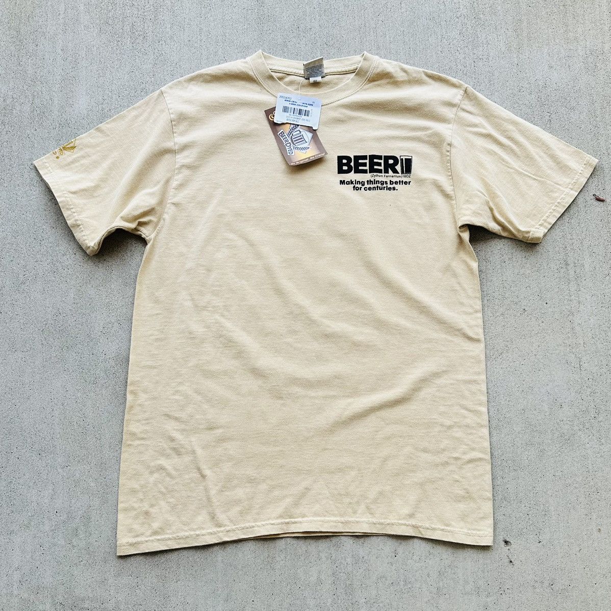 Vintage Vintage Crazy Shirts Tee Y2K Funny Dad Joke Deadstock Beer Size US M / EU 48-50 / 2 - 1 Thumbnail