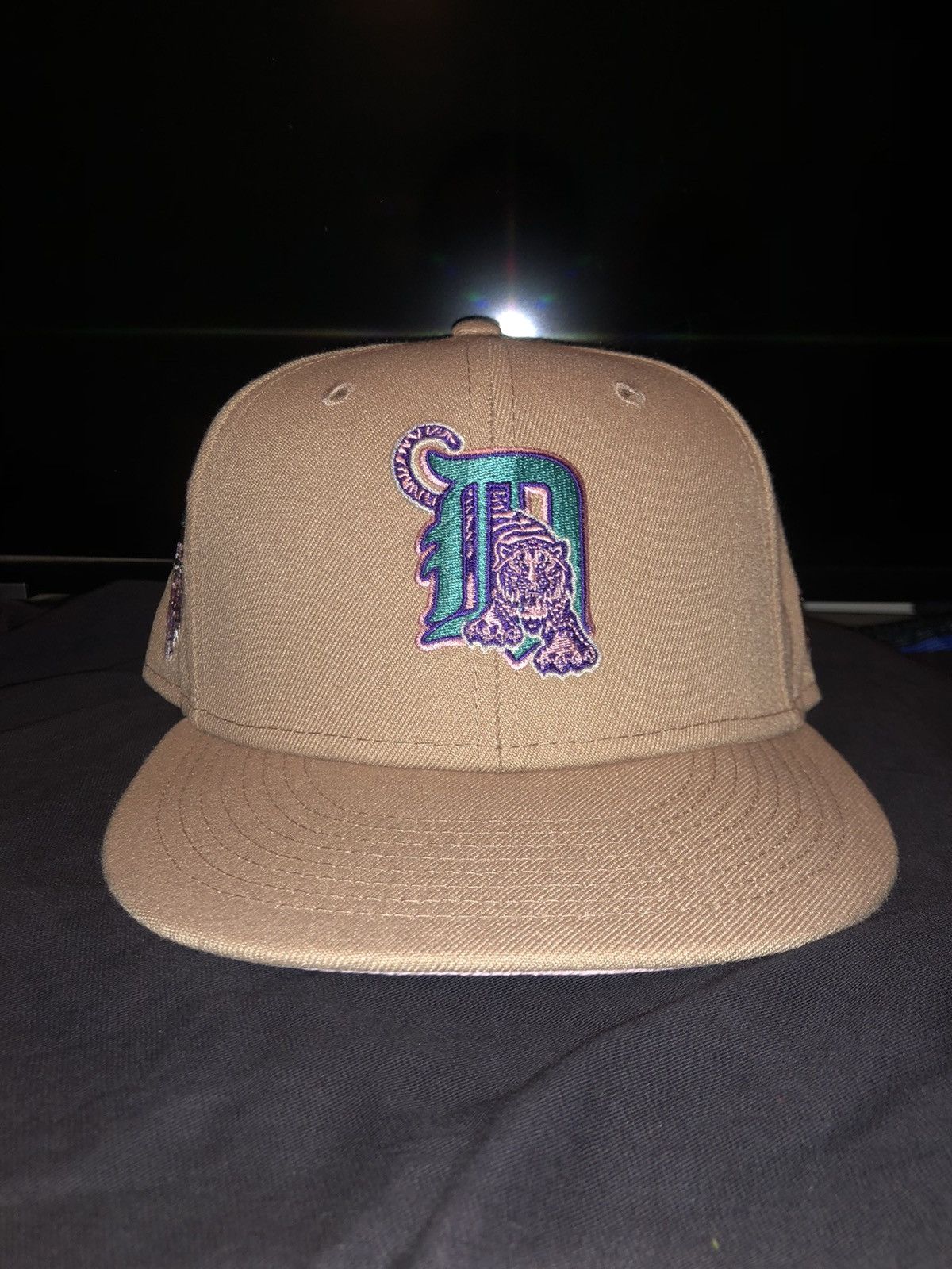 New Era New Era Detroit Tigers 7 1/2 Hat Club Pink Bottom 2000 Size ONE SIZE - 2 Thumbnail