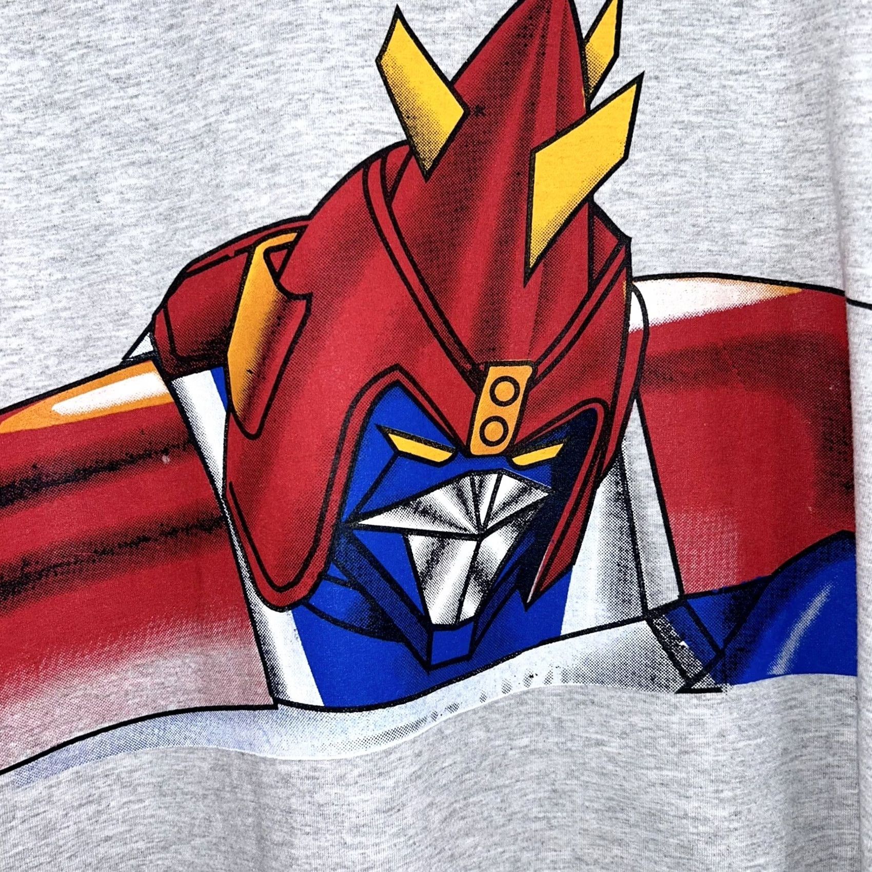 Vintage VINTAGE Voltes V Tee Gray T-Shirt Short Sleeve Size Large Mens Voltes V Graphic Print Tee Anime Hype Vintage Fashion Streetwear 90s Mech Shirt Size US L / EU 52-54 / 3 - 3 Thumbnail