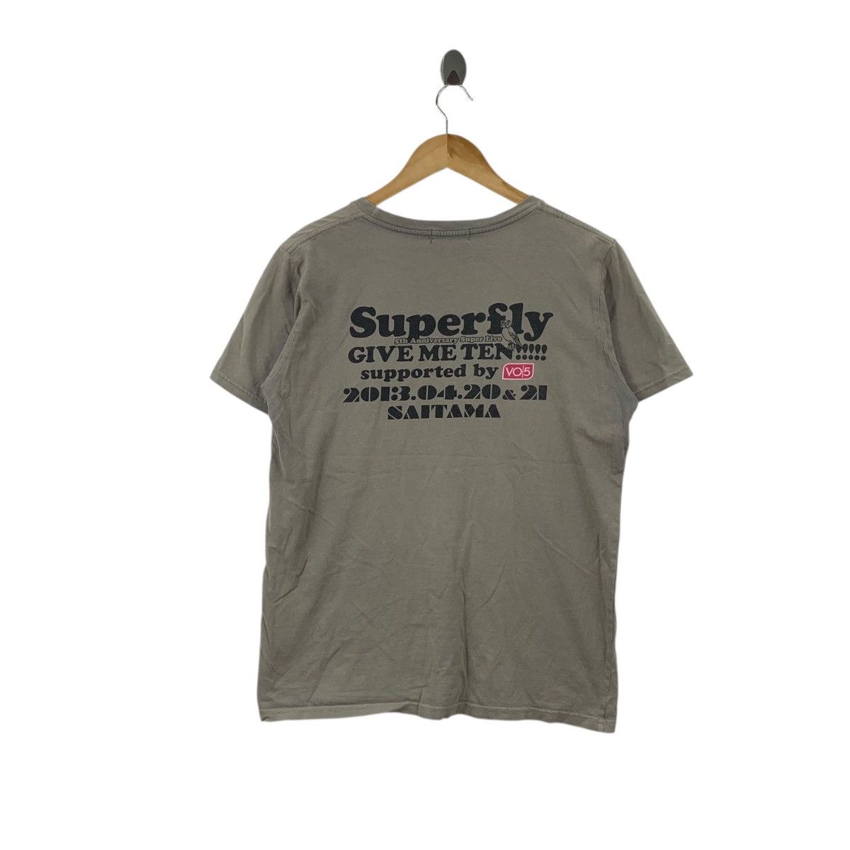 Band Tees SUPERFLY TAISUKE Ochi Shiho Japan Band Soul J-Pop Tee Shirt Size US S / EU 44-46 / 1 - 7 Thumbnail