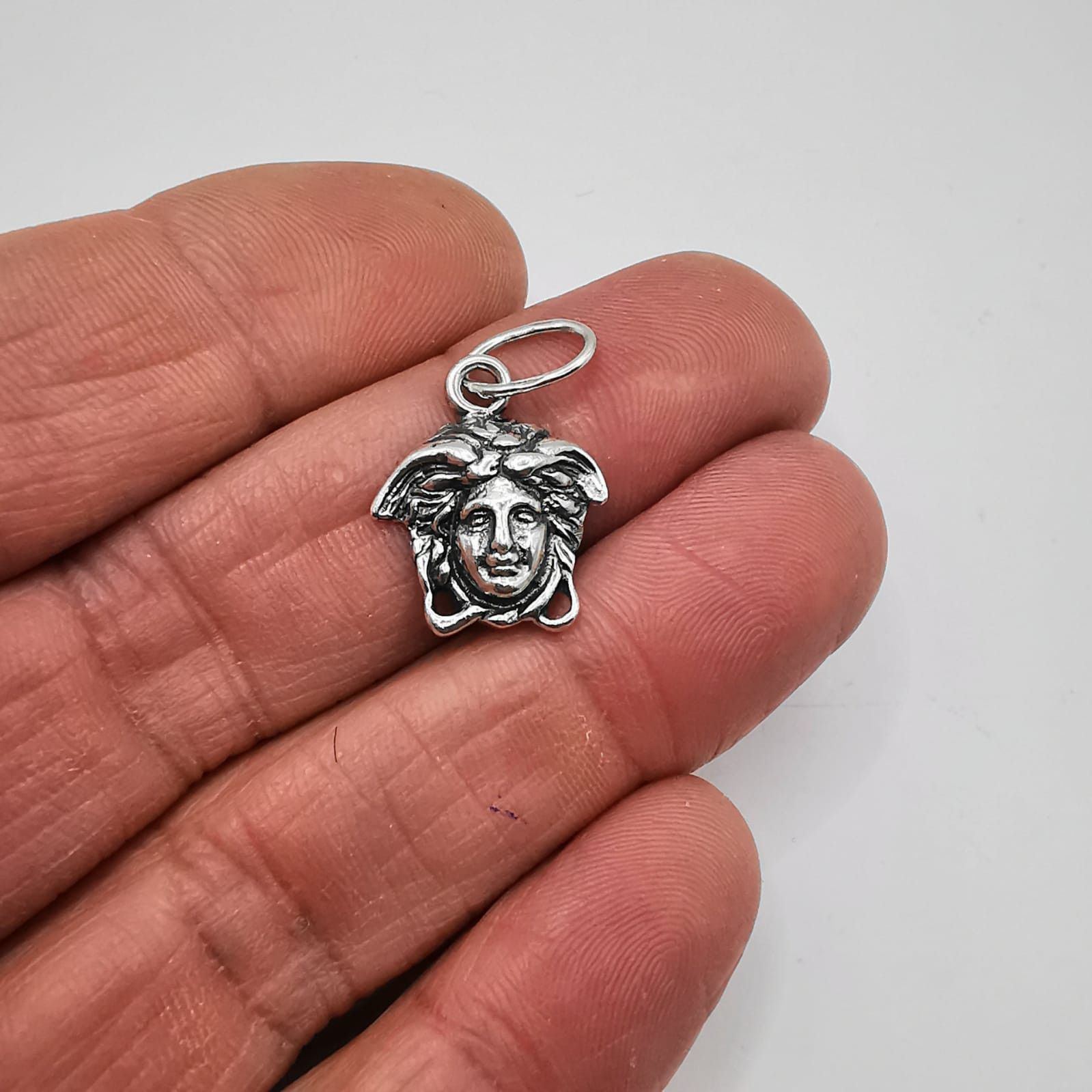 Sterling Silver Vintage Elegant Pendant made of 925 silver 2g Size ONE SIZE - 8 Thumbnail