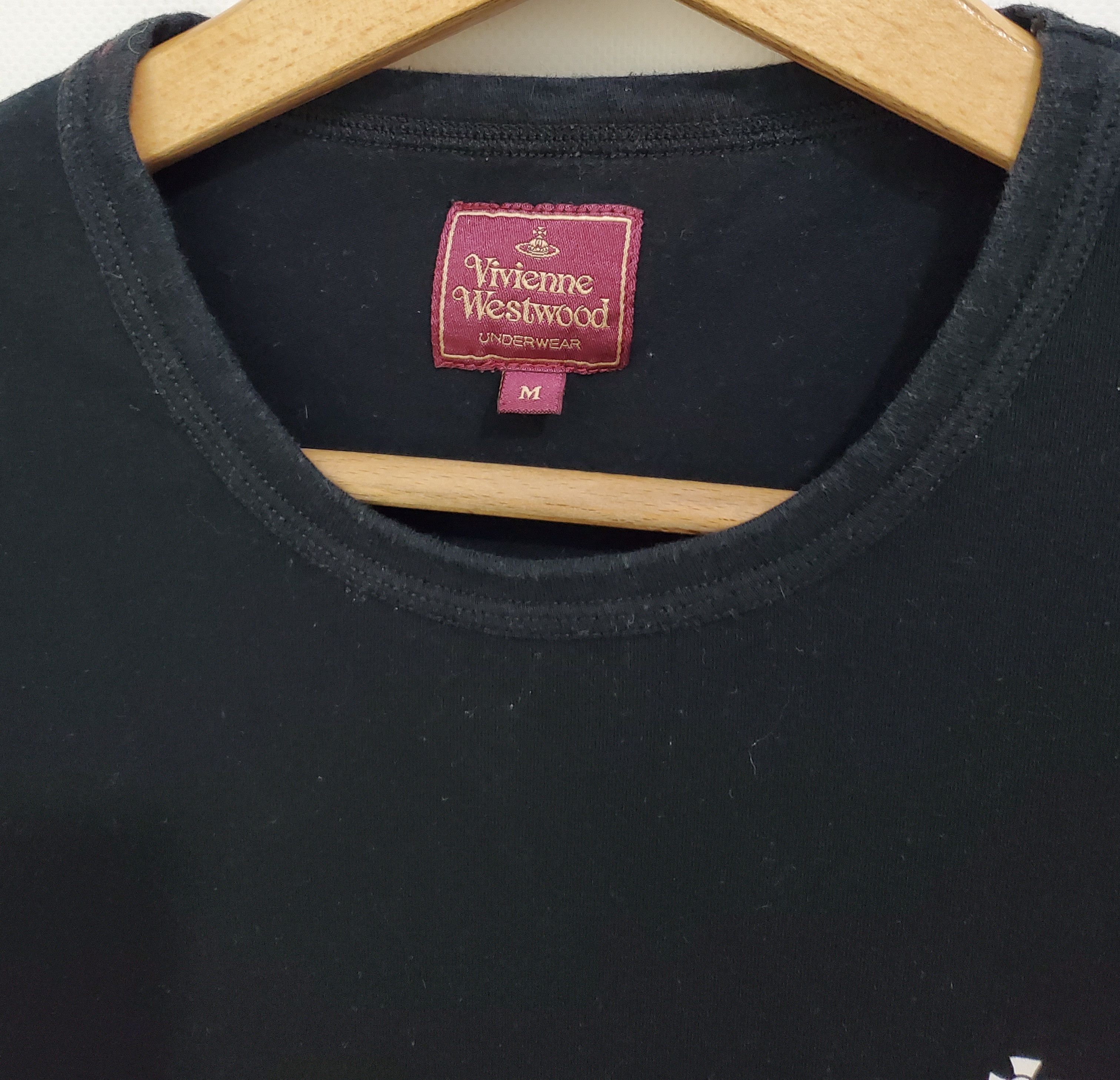 Vivienne Westwood Vivienne Westwood Black Mens Tee big logo t-shirt size M Size US M / EU 48-50 / 2 - 3 Thumbnail
