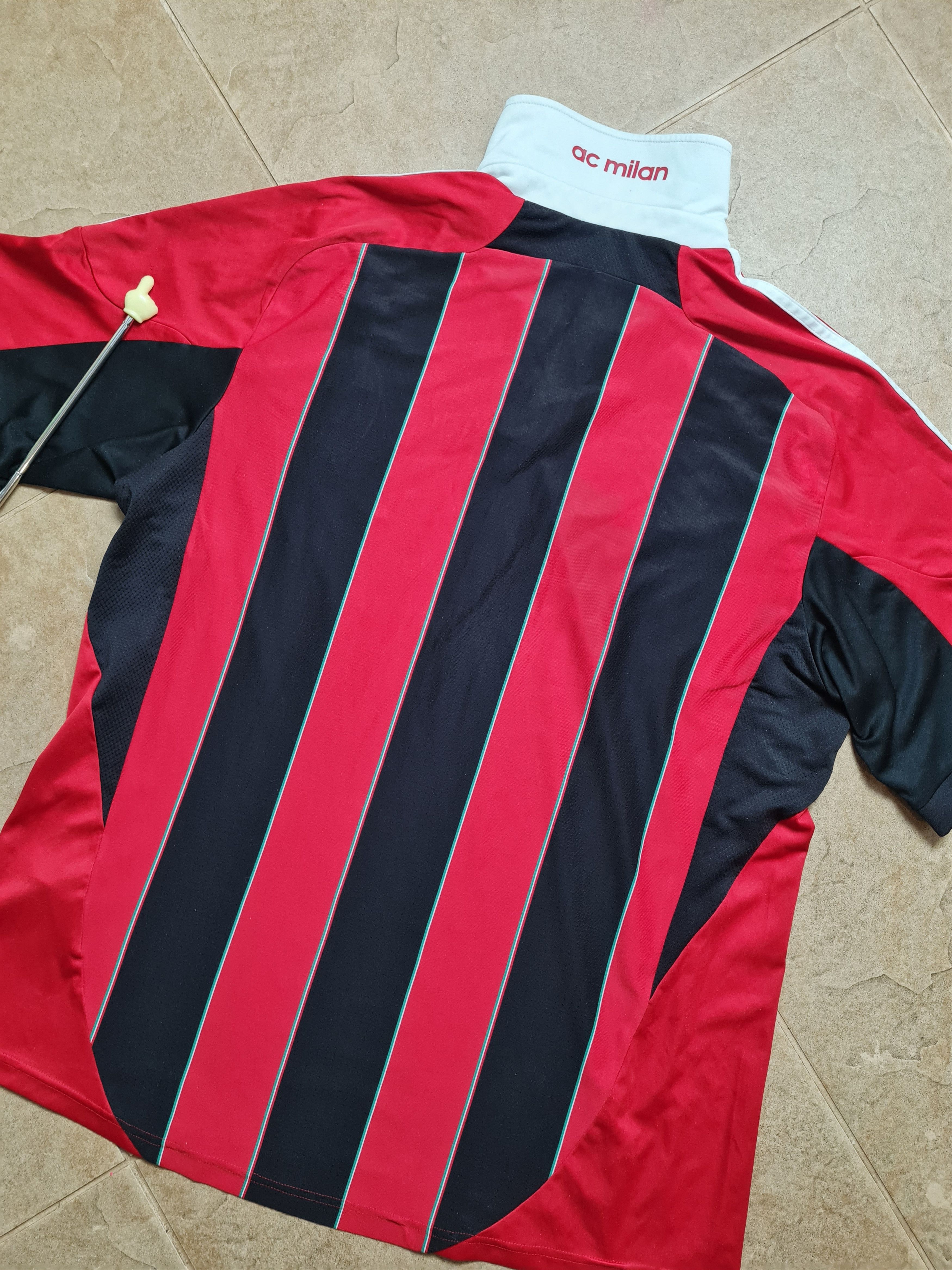 Adidas AC Milan Home Football Shirt 2012-13 Adidas X23680 Size US XL / EU 56 / 4 - 19 Thumbnail