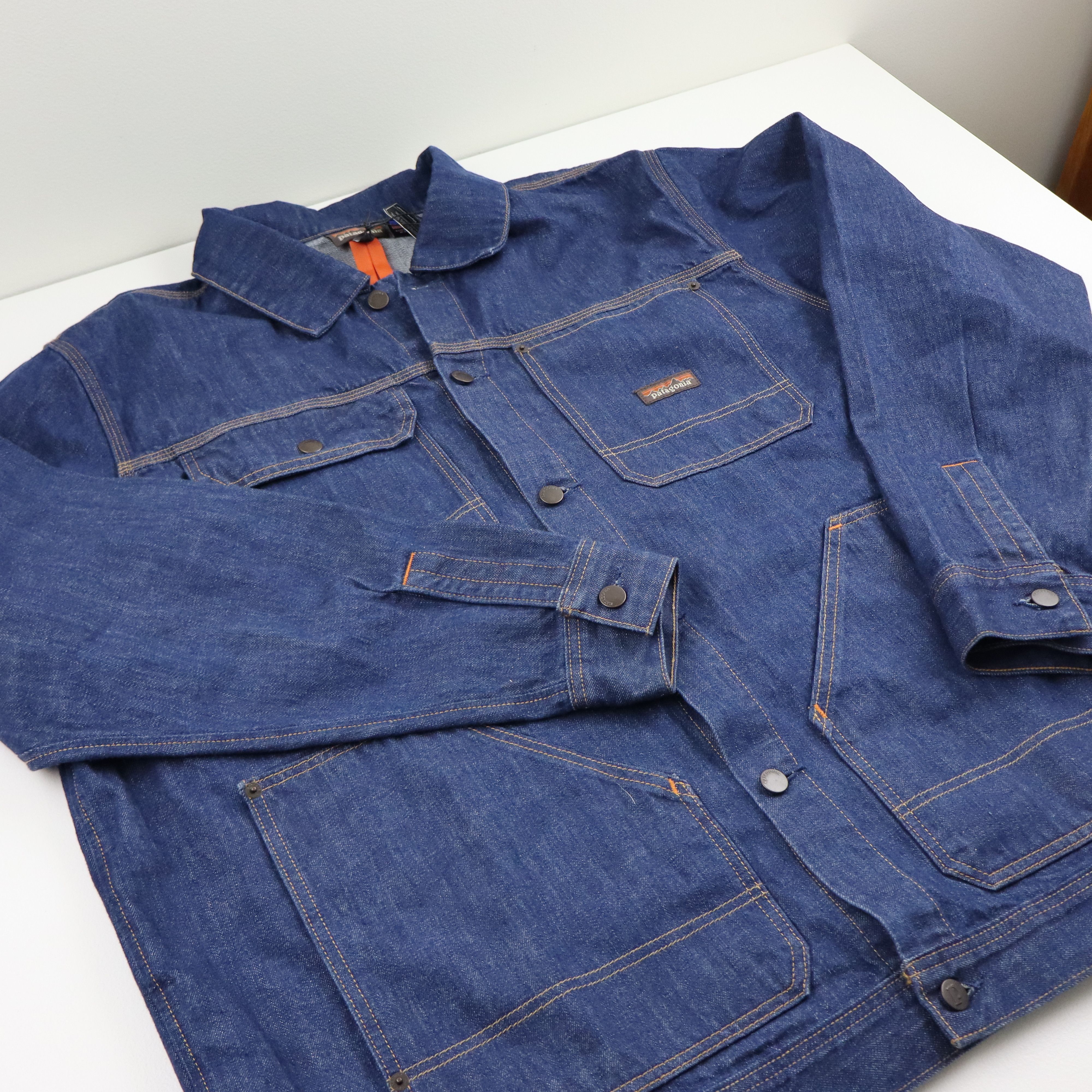 Patagonia Deadstock Patagonia Steel Forge Dyneema Chore Denim Jacket Size US XXL / EU 58 / 5 - 5 Thumbnail