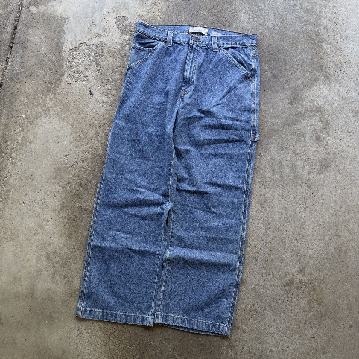 Levi's Levi's Baggy Wide Carpenter Jeans Skater ERD Grunge Chrome Size US 34 / EU 50 - 10 Thumbnail