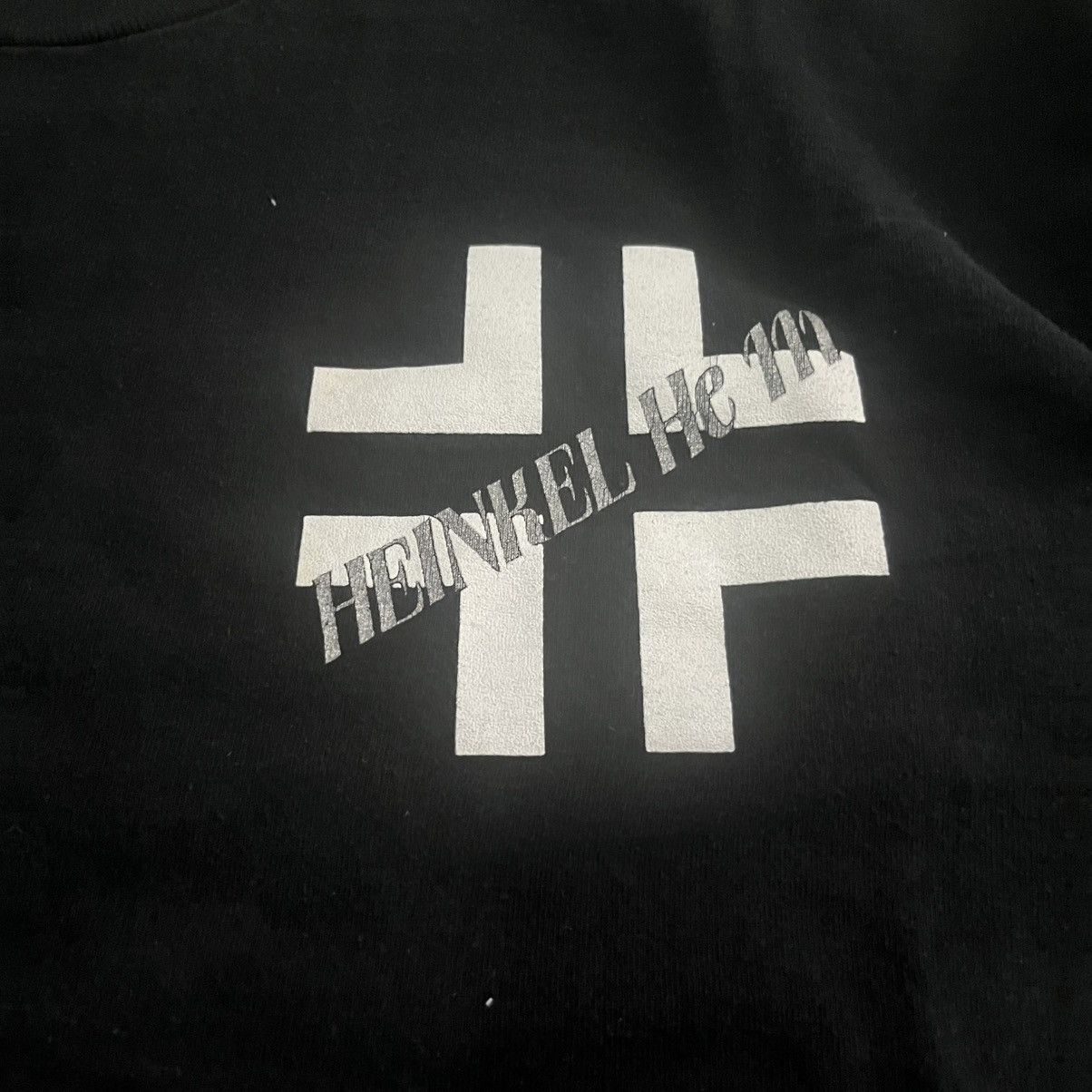 Vintage Vtg German Bomber WW2 Plane Airplane Military Heinkel He 111 Size US XXL / EU 58 / 5 - 4 Thumbnail