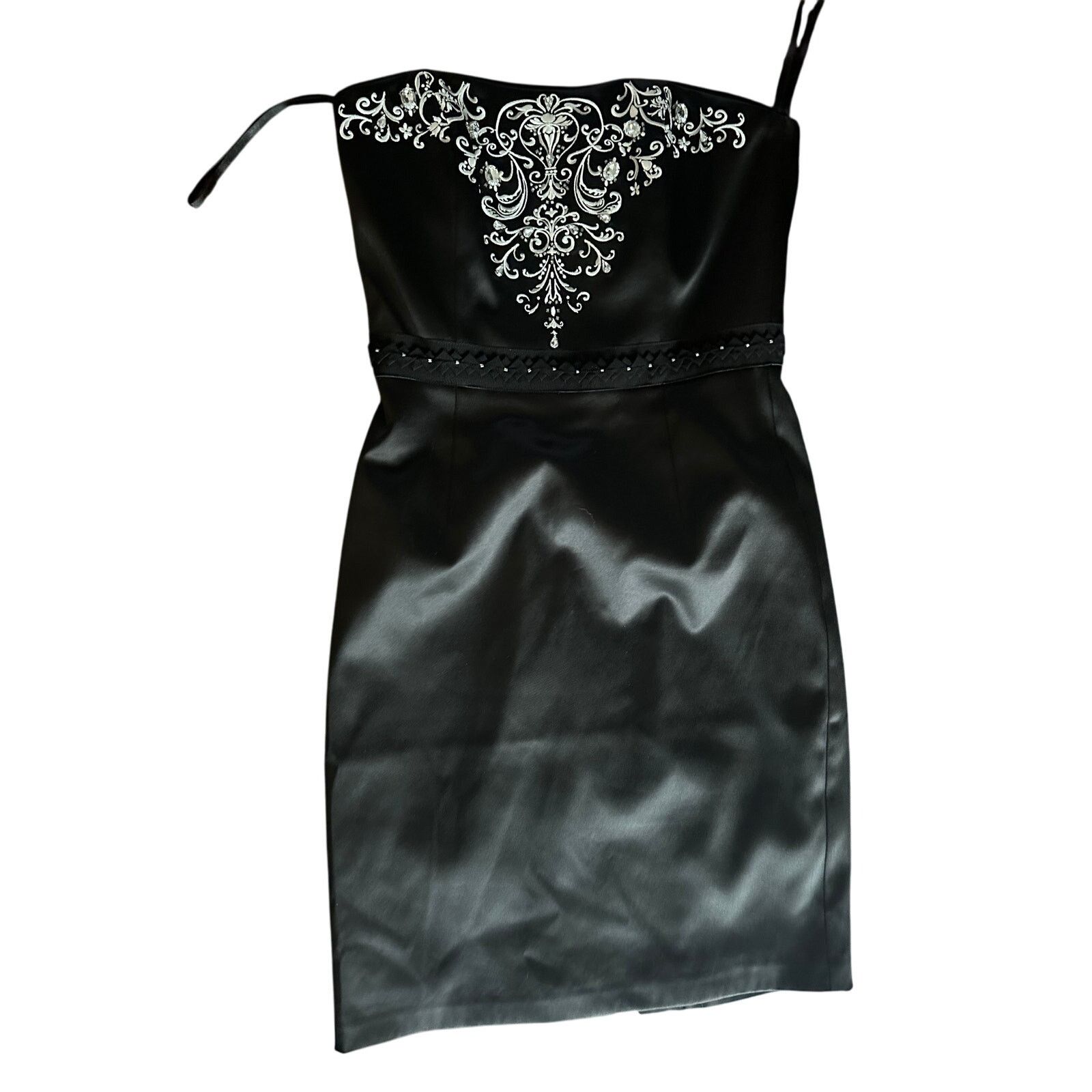 White House Black Market White House Black Market Silk Sheath Dress 00 Size XXS / US 00 / IT 34 - 1 Thumbnail