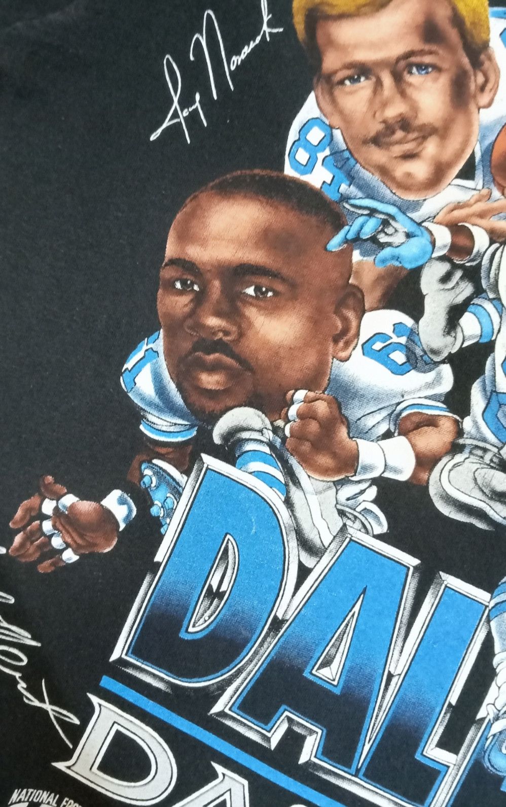 Fruit Of The Loom × NFL × Vintage Vintage 90s NFL Dallas Cowboys Da' Boys T-shirt Size US XL / EU 56 / 4 - 8 Thumbnail