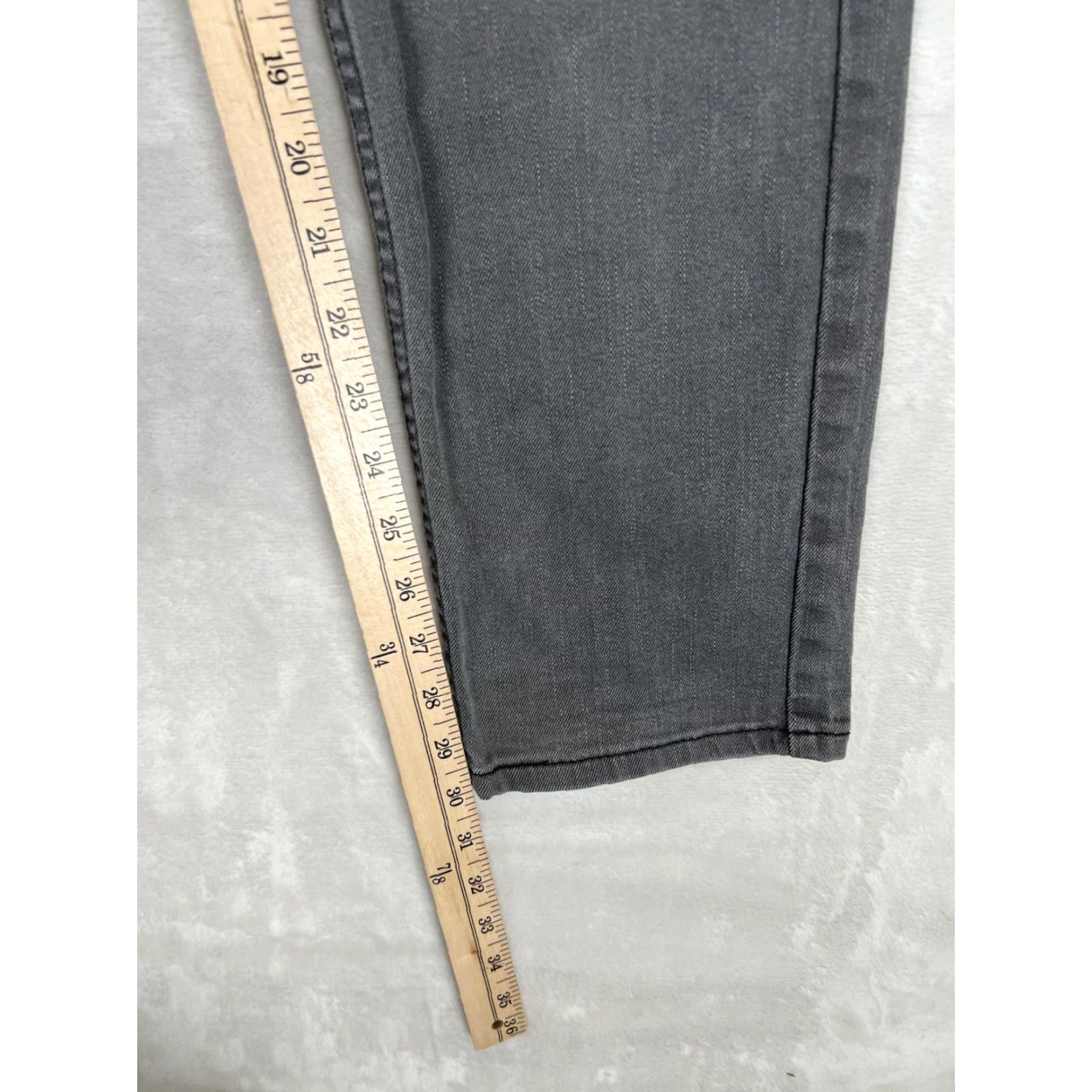 Levi's Levi's 511 Jeans Mens Slim Tapered Stretch Cotton Denim Charcoal Wash Gray 29x30 - Regular Fit Pants Size US 29 - 2 Thumbnail