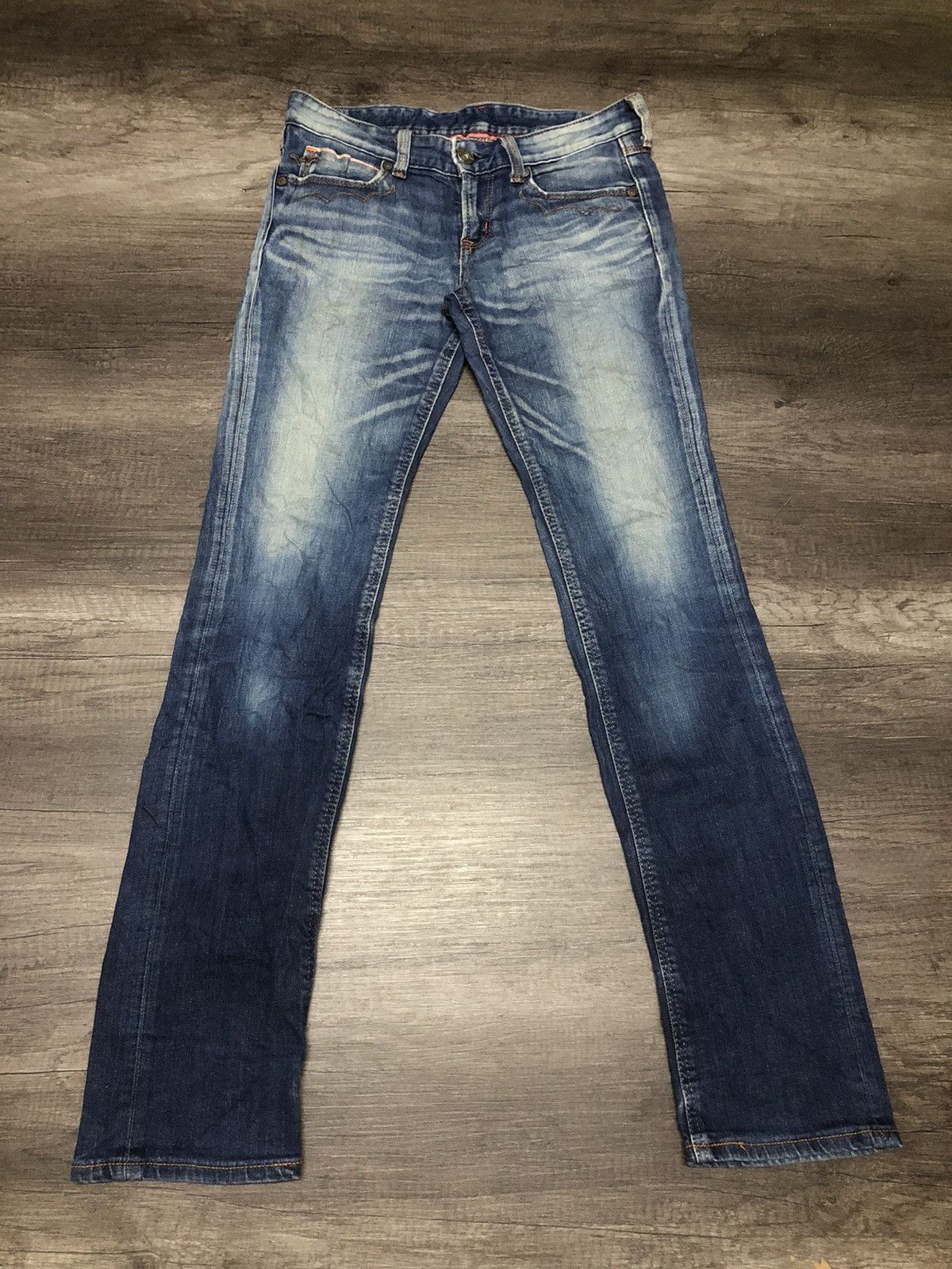 Edwin × Vintage VINTAGE EDWIN BLUE TRIP SELVEDGE DENIM Size 30" / US 8 / IT 44 - 1 Thumbnail