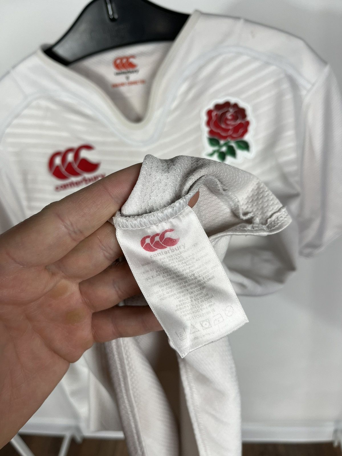 Canterbury of New Zealand England Rugby Canterbury O2 Jersey Shirt S England Jersey Size US S / EU 44-46 / 1 - 6 Thumbnail