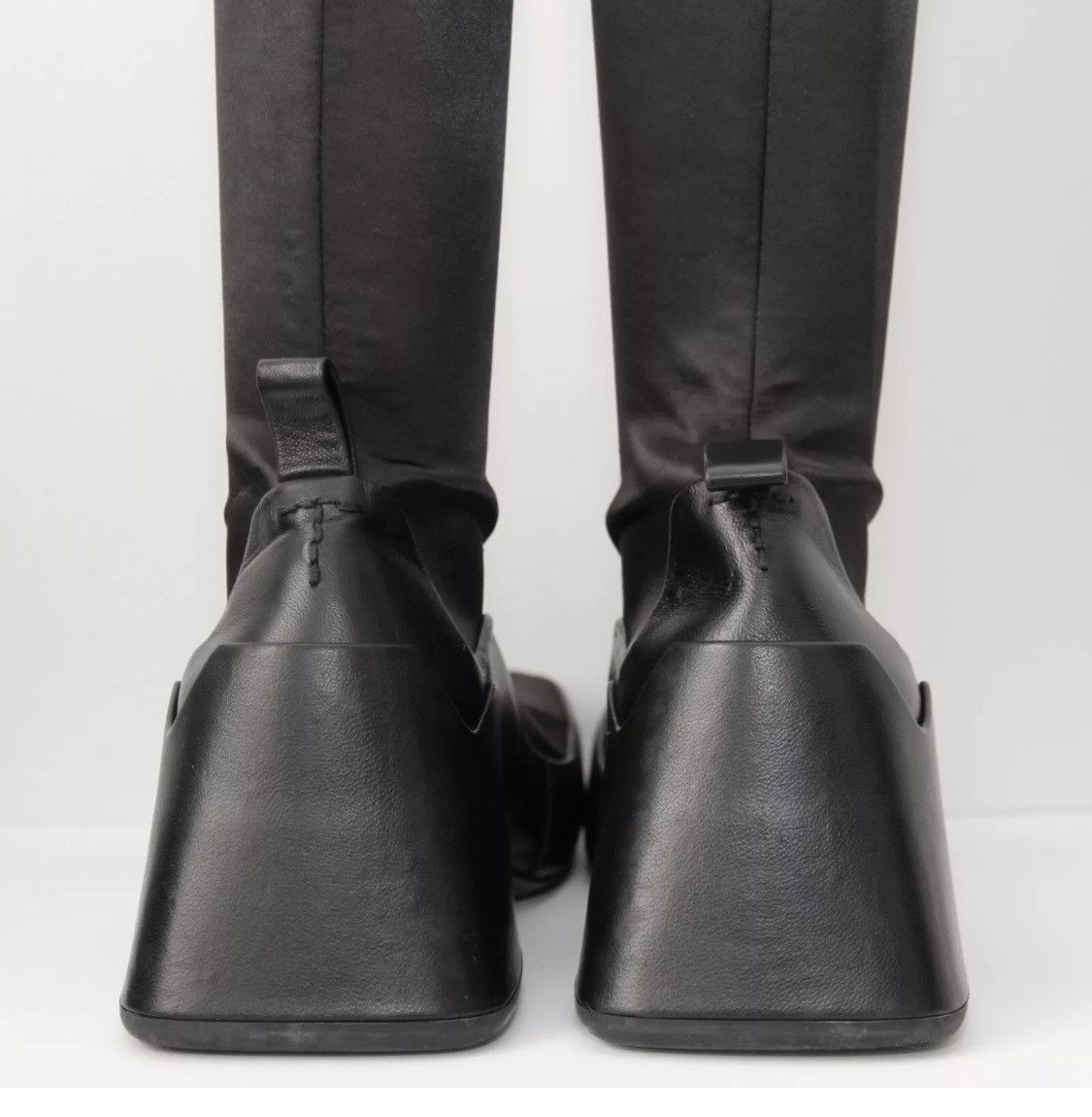 Jil Sander Jil Sander Block Heel Square Toe Boots Size US 9.5 / IT 39.5 - 7 Thumbnail