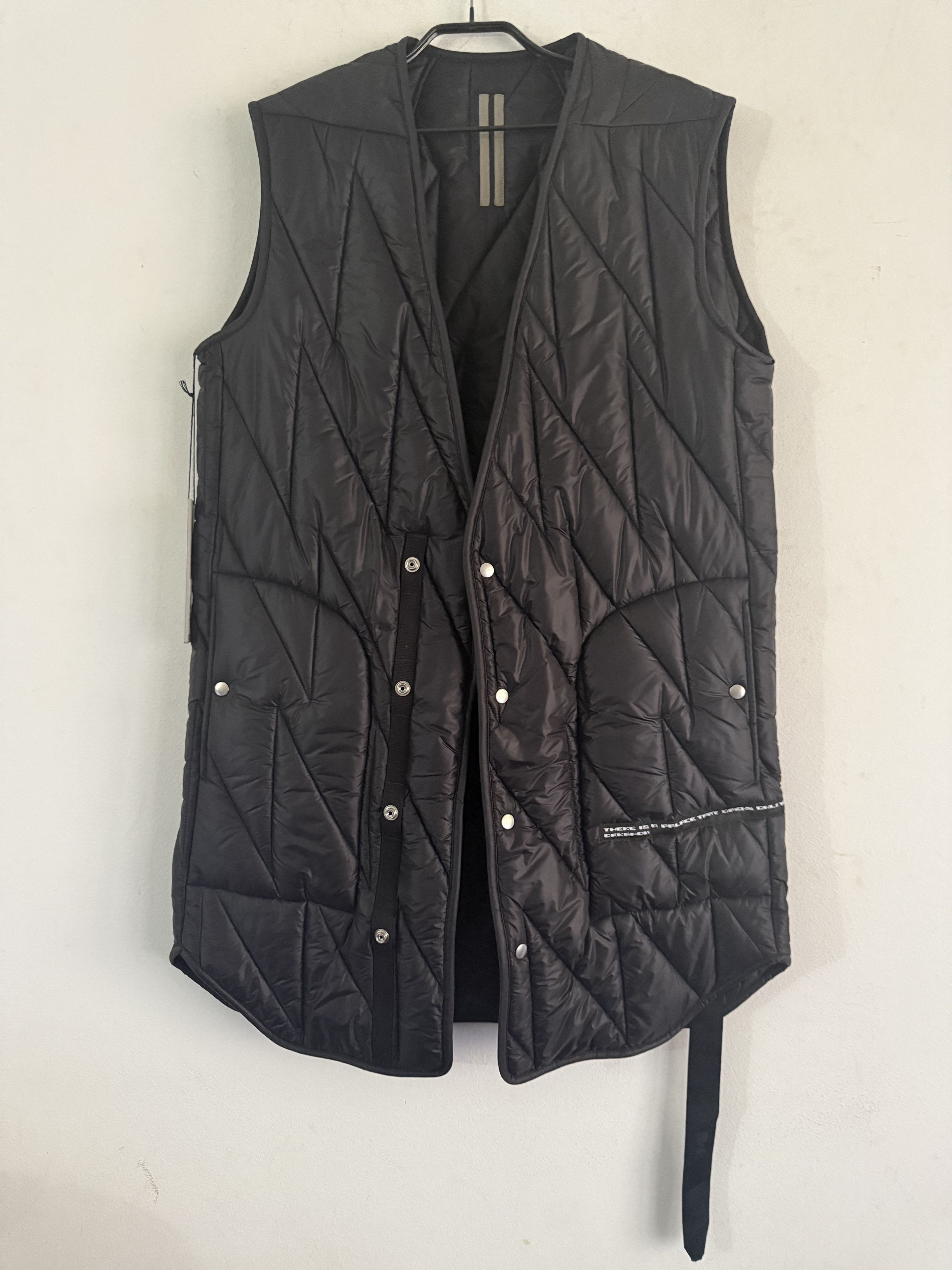 Rick Owens Drkshdw Rick Owens Quilted Puffer Vest Size US S / EU 44-46 / 1 - 7 Thumbnail