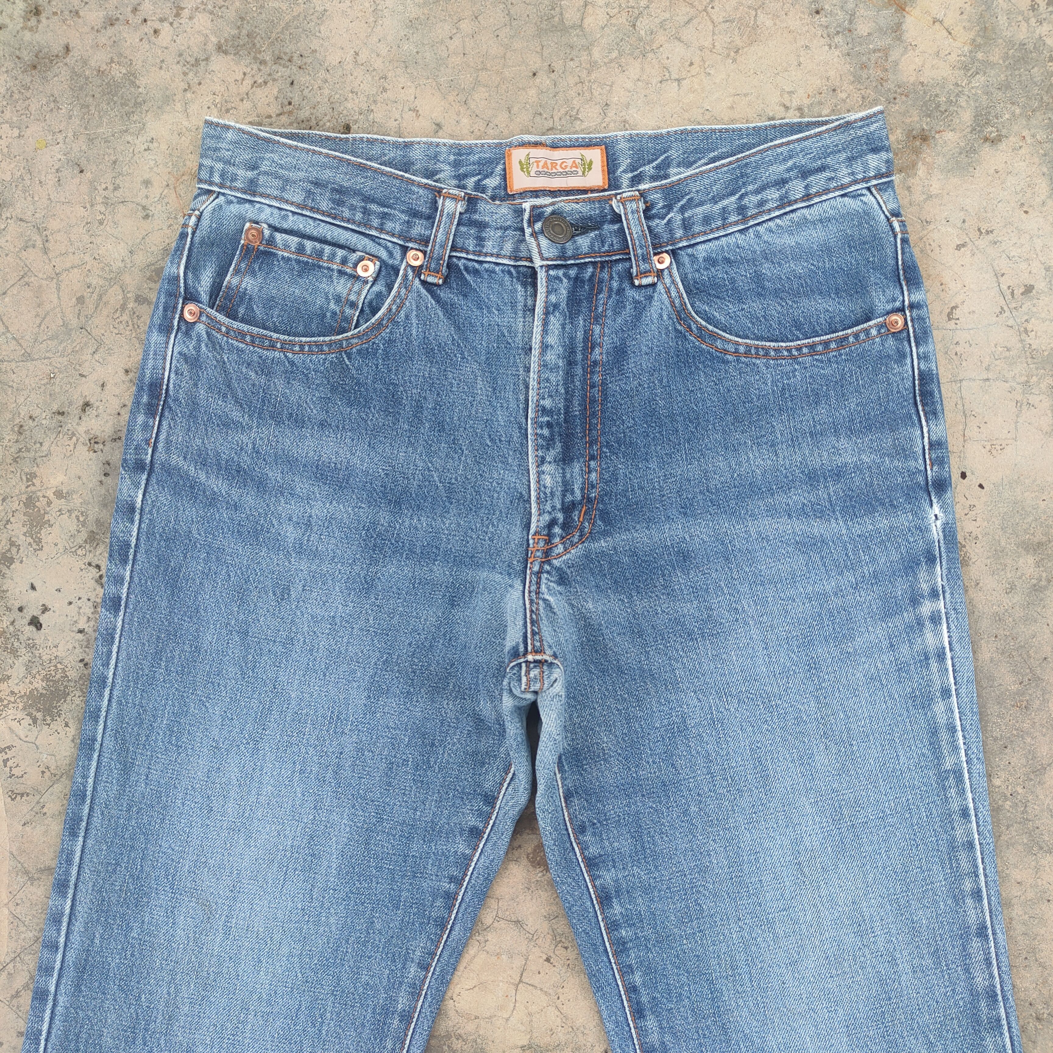Japanese Brand VINTAGE TORGA FLARE FADED DENIM JEANS PANTS Size US 29 - 3 Thumbnail