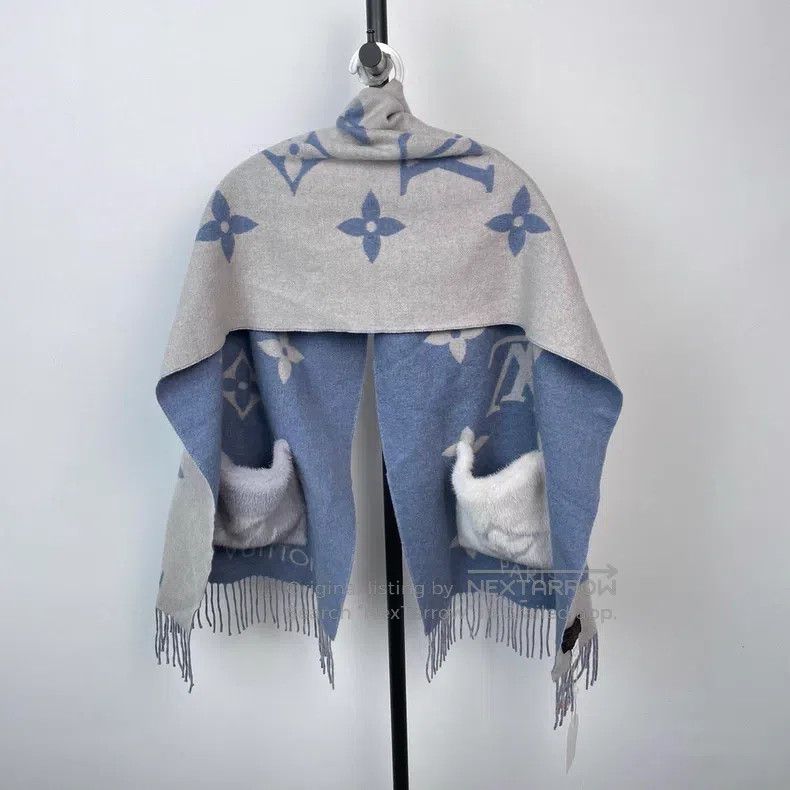 Louis Vuitton Louis Vuitton Cashmere scarf Size ONE SIZE - 1 Thumbnail