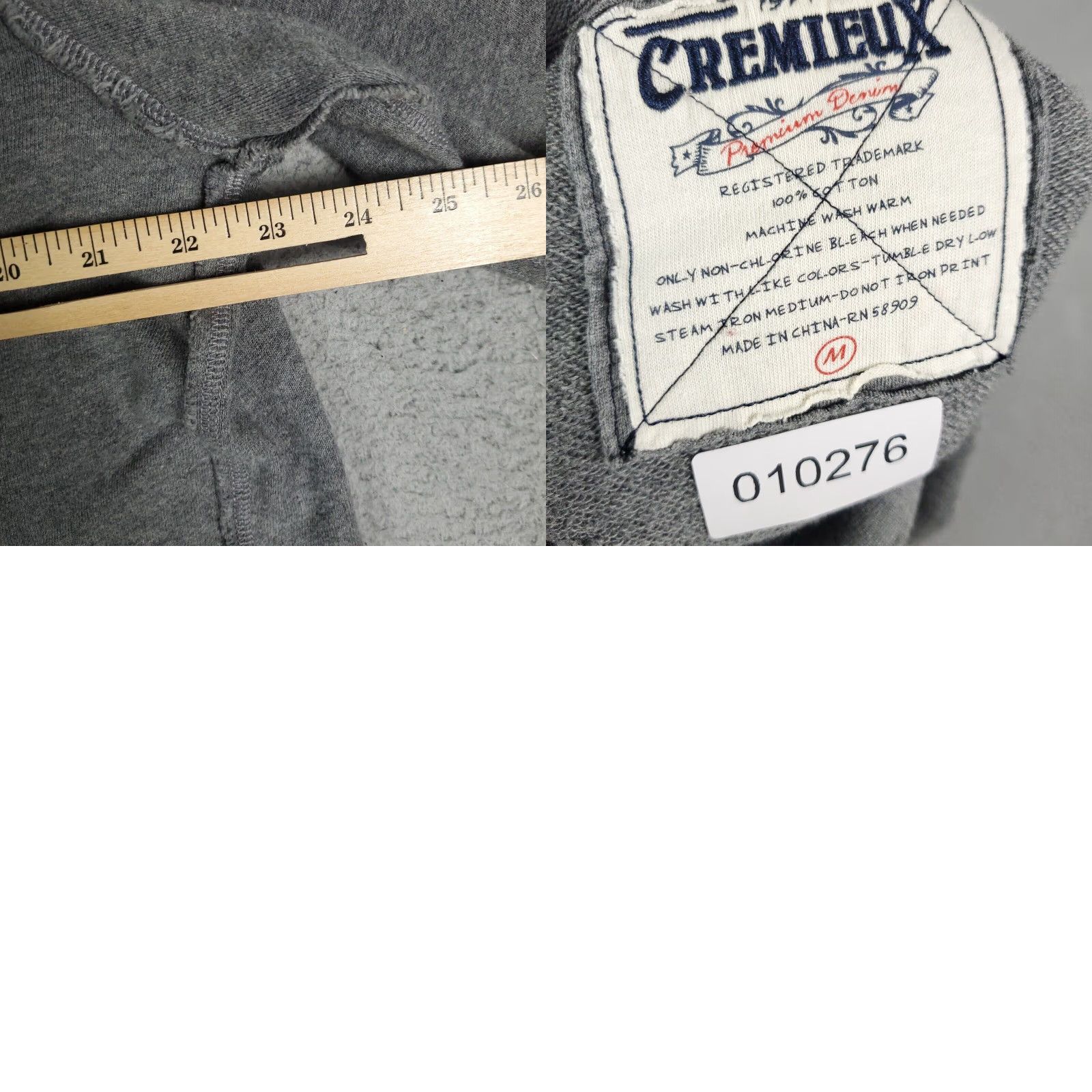 Cremieux Daniel Cremieux Mens Gray Casual Quarter Zip Pullover Sweater Extra Large XL Size US M / EU 48-50 / 2 - 8 Thumbnail
