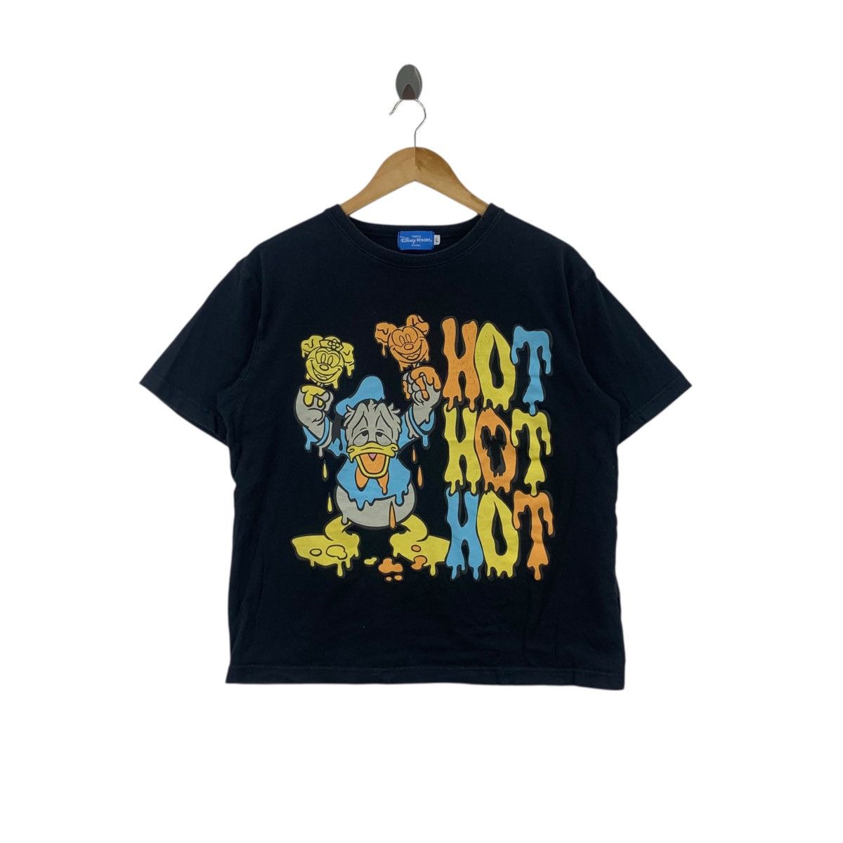 Disney DISNEY RESORT TOKYO Donald Duck Ice Cream Tee Shirt Top Size L / US 10 / IT 46 - 1 Thumbnail