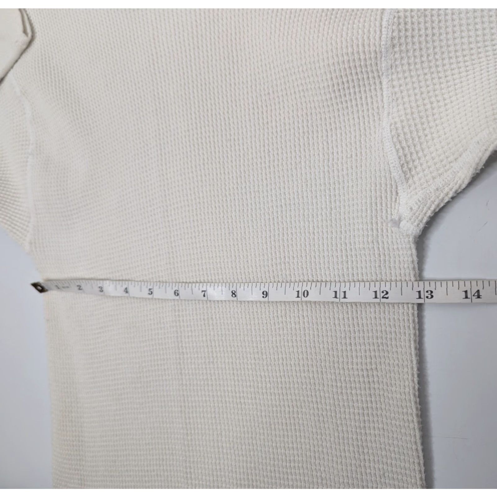 Vintage VINTAGE JE Morgan Long Johns Shirt Mens XL White Thermal Waffle Knit USA Made Size US XL / EU 56 / 4 - 5 Thumbnail