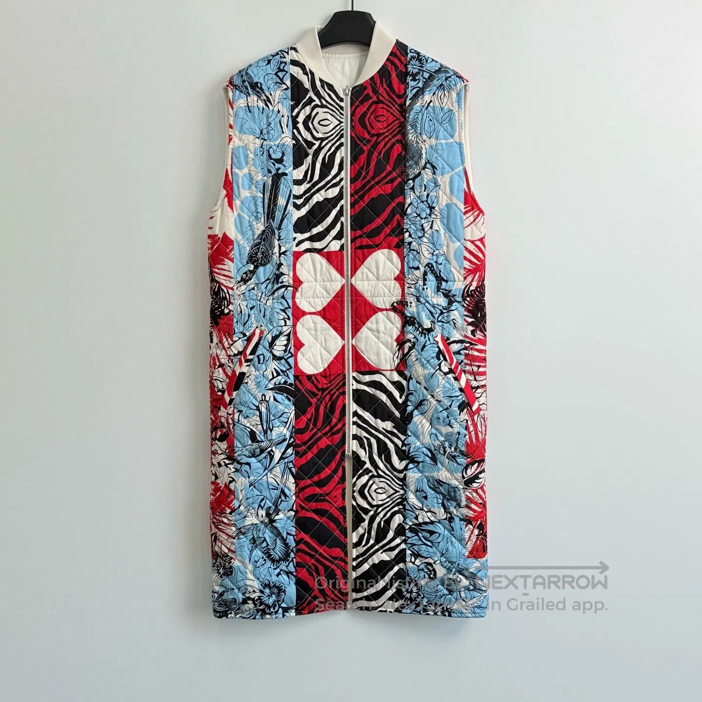 Hermes Hermes Double-Sided Patchwork Color Blocked Long Quilted V Size XS / US 0-2 / IT 36-38 - 1 Thumbnail