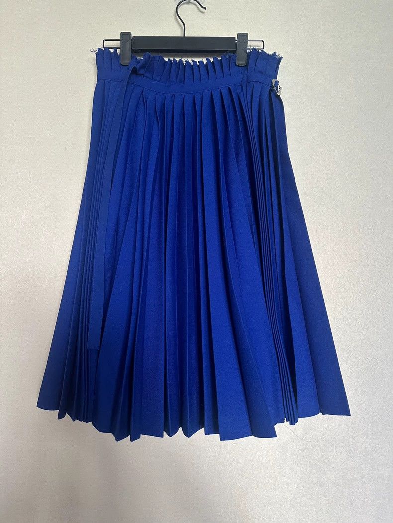 Junya Watanabe Junya Watanabe Wool Pleated Skirt Size 26" / US 2 / IT 38 - 1 Thumbnail