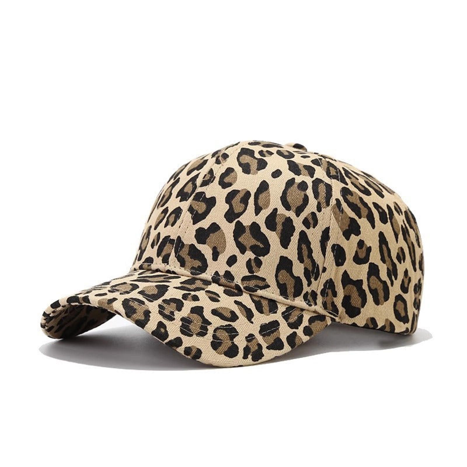 Other Leopard-Print Curved-Brim Baseball Cap Size ONE SIZE - 6 Thumbnail