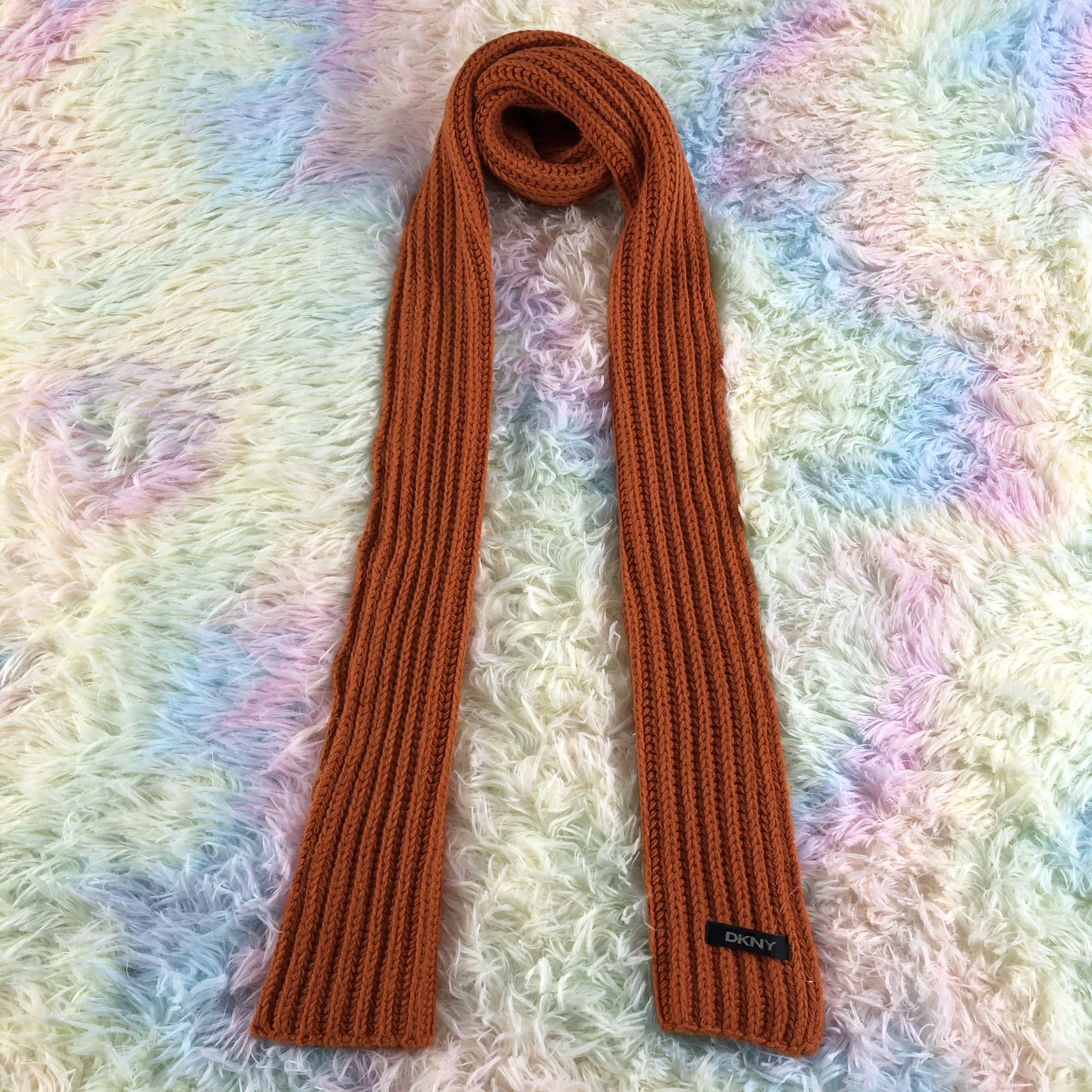 DKNY × Vintage DKNY Scarf / Muffler / Neckwear - KM56 Size ONE SIZE - 1 Thumbnail